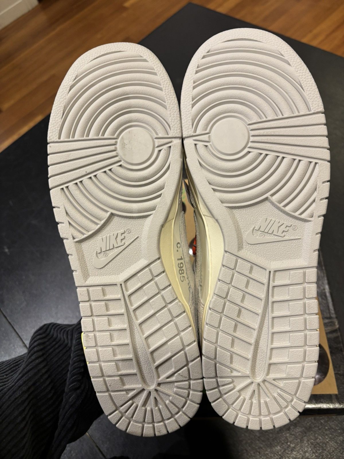 Nike × Off-White Nike Dunk Low ‘Off-White Lot 11’ Size US 14 / EU 47 - 5 Thumbnail