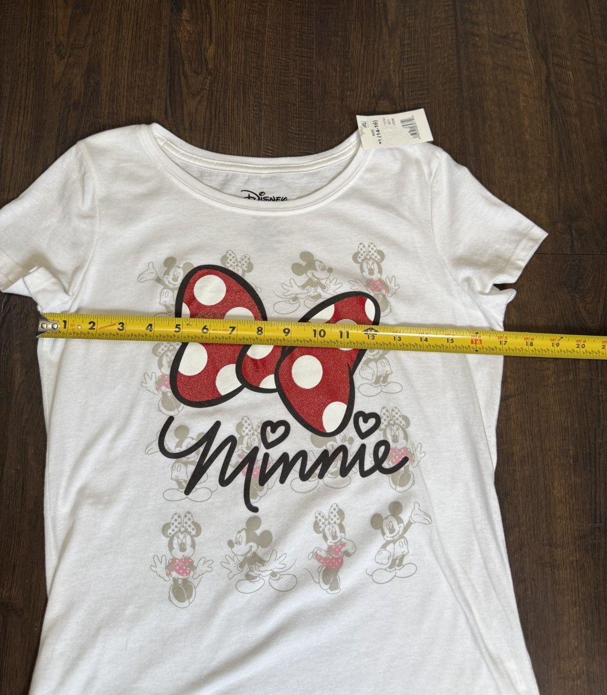 Disney Disney Minnie Mouse T-Shirt Girl Youth Sz XL (14-16) Size ONE SIZE - 4 Thumbnail