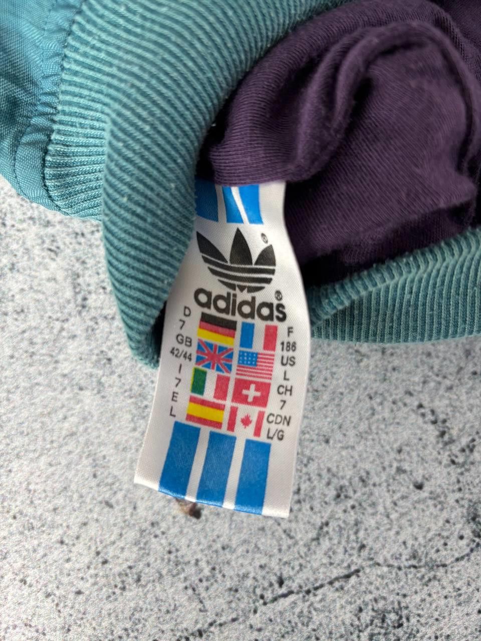 Designer Adidas Windbreaker Jacket Size L Half Zip Vintage Size US L / EU 52-54 / 3 - 7 Thumbnail