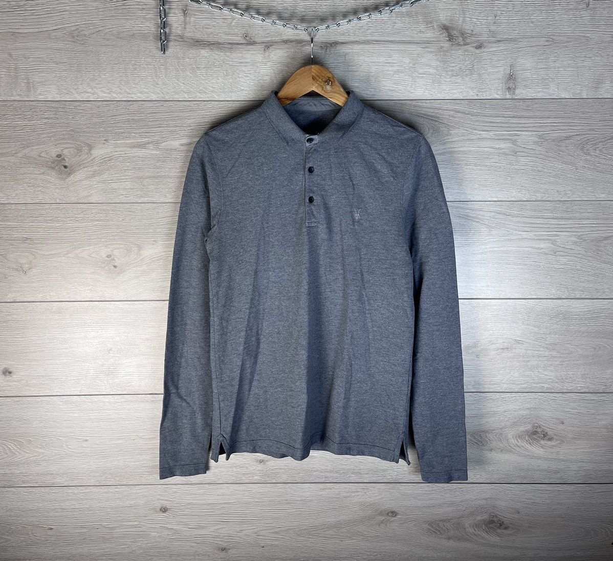 Allsaints Men's logn sleeve Allsaints size Xs cotton 100% Size US XS / EU 42 / 0 - 1 Thumbnail