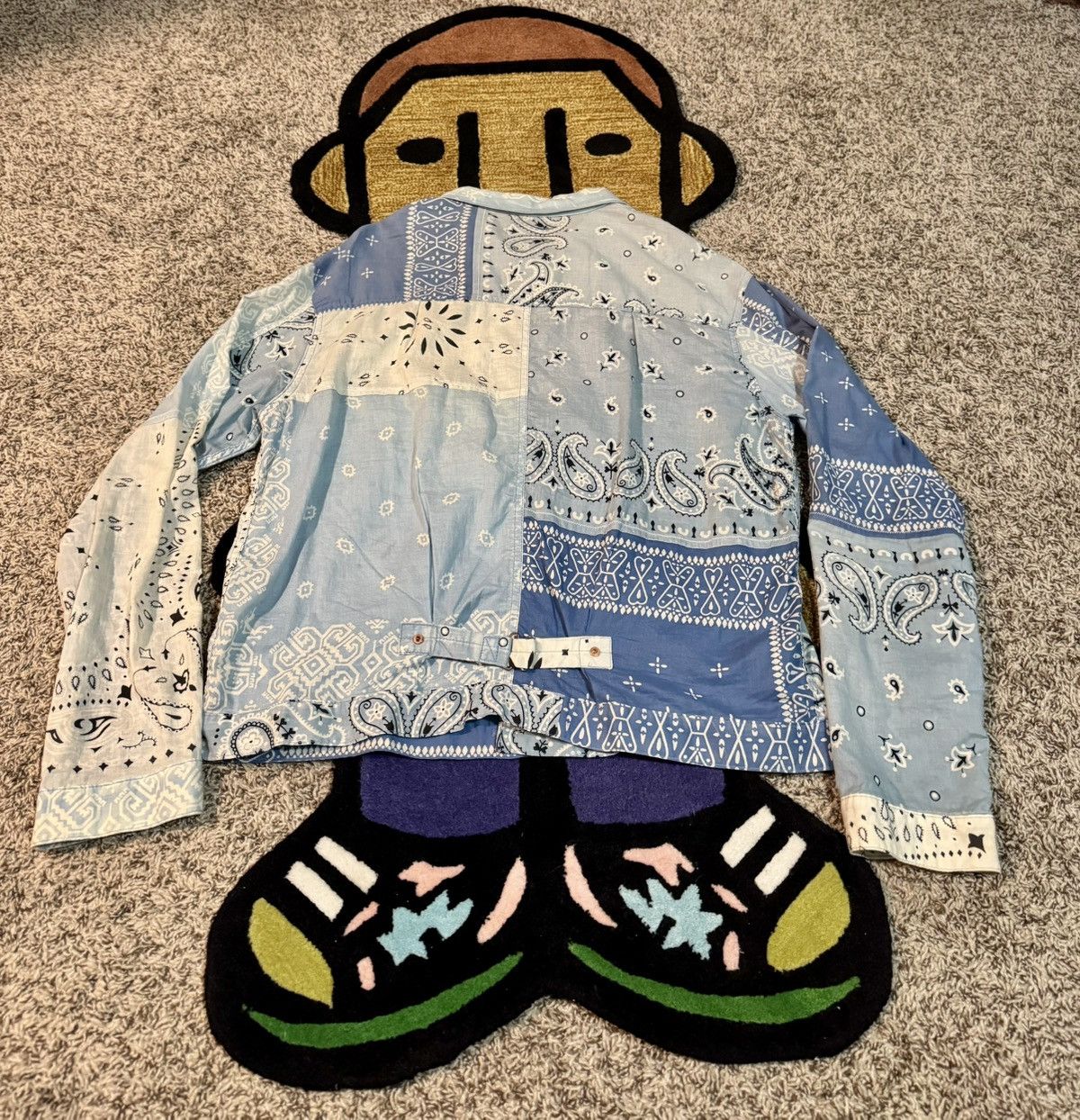 Kapital Kapital Bandana Patchwork Shirt Blue Size US XXL / EU 58 / 5 - 2 Thumbnail