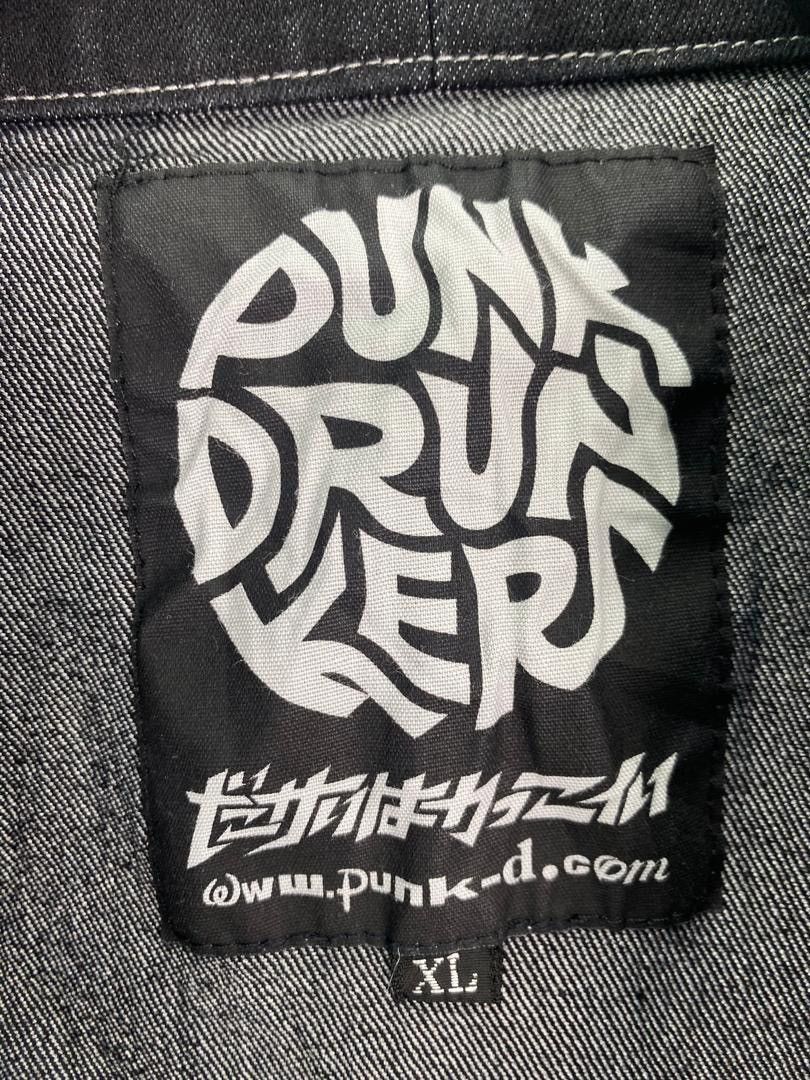 Japanese Brand Punk Drunker denim kimono japan traditional jacket Size US XL / EU 56 / 4 - 5 Thumbnail