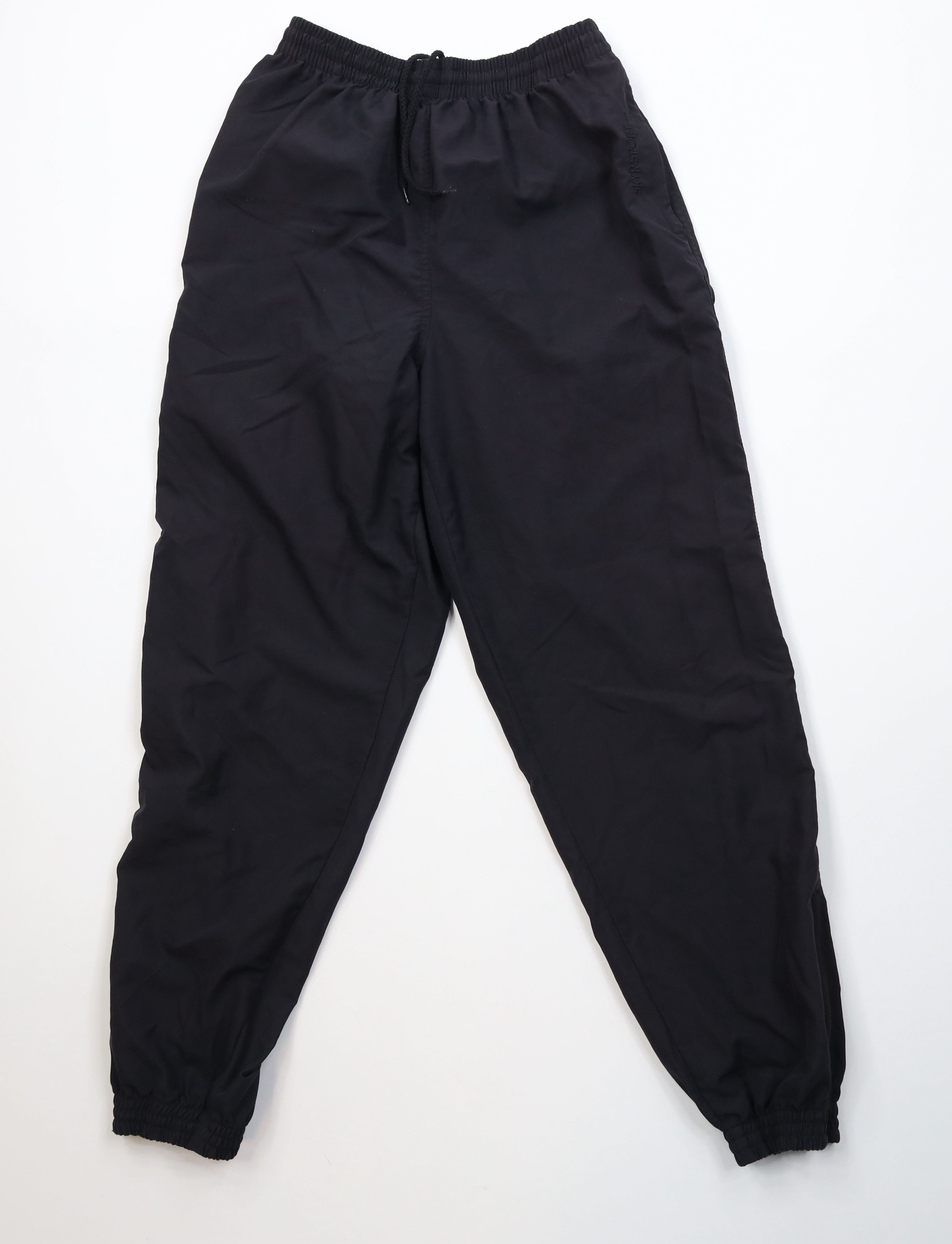 Vintage Vintage 90s Streetwear Cuffed Joggers Jogger Pants Black Size US 32 / EU 48 - 1 Thumbnail