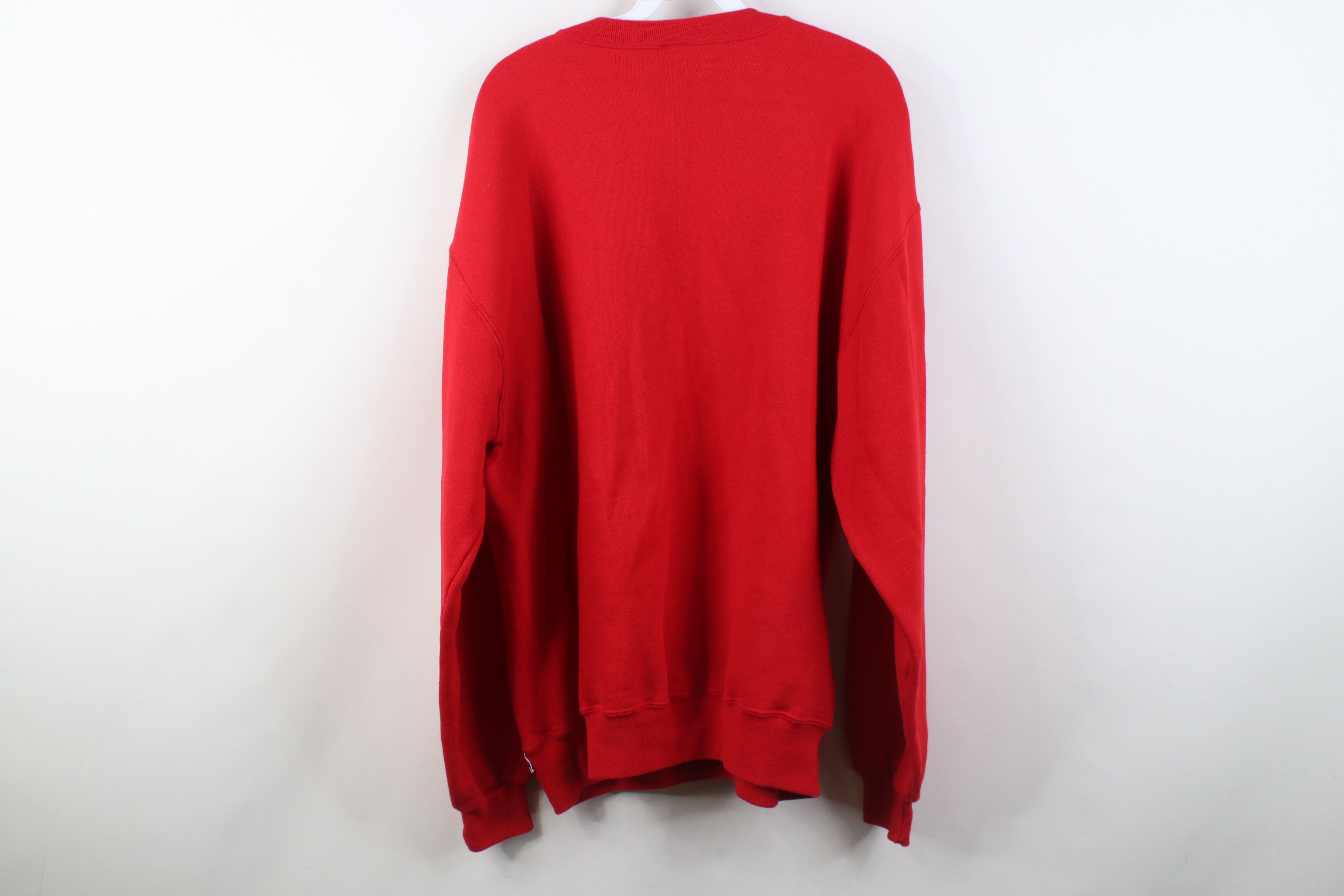 Russell Athletic Vintage 90s Russell Athletic Logo Crewneck Sweatshirt Red Size US L / EU 52-54 / 3 - 8 Thumbnail