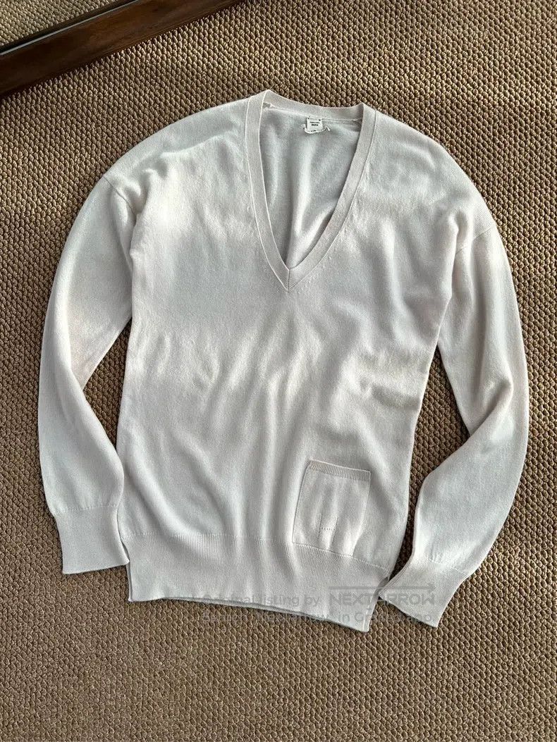 Hermes Hermes Letter H Cashmere Blended Slim Knit Long Sleeve, Ap Size XS / US 0-2 / IT 36-38 - 1 Thumbnail