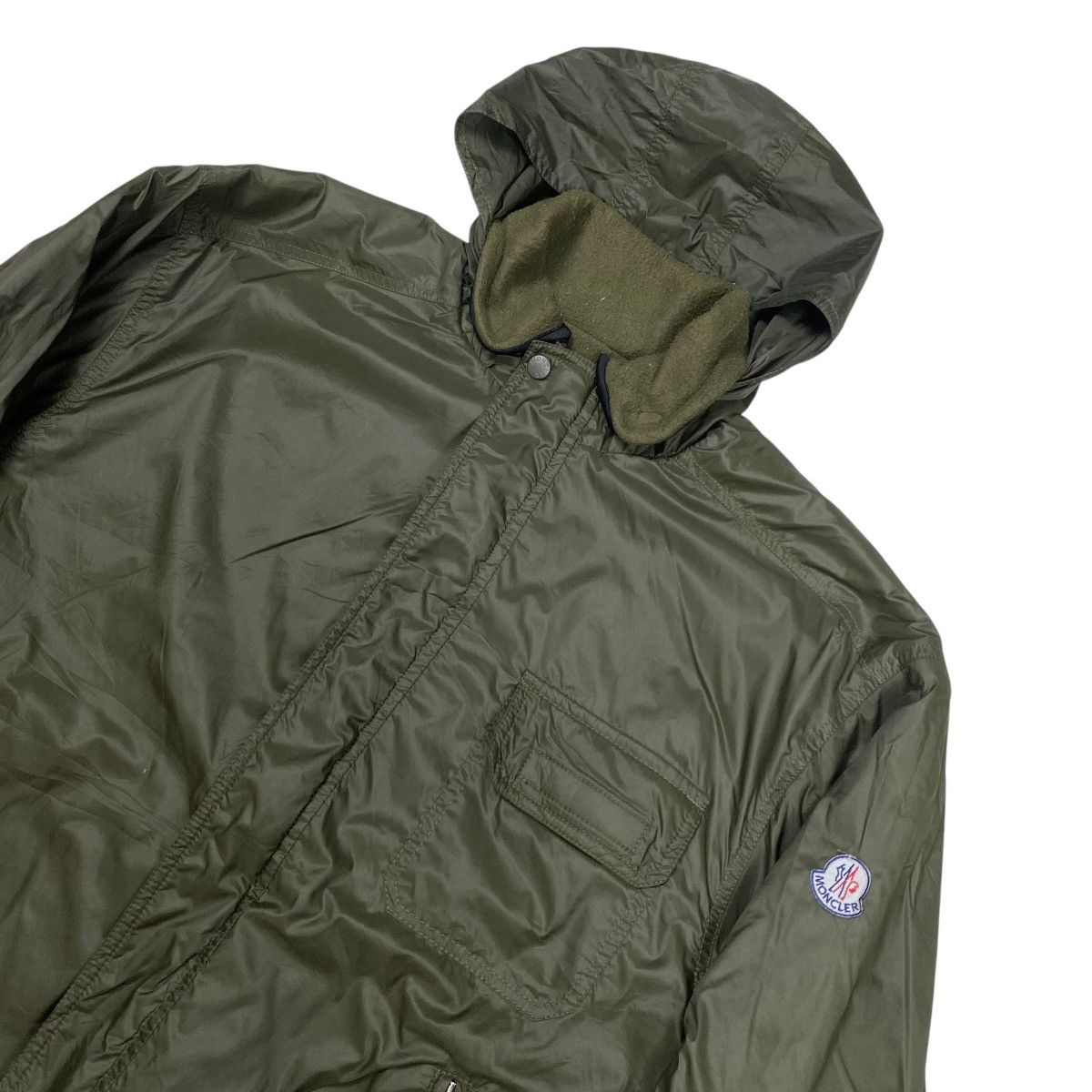 Moncler Rare Vintage Moncler Husky Reversible Fleece Hoodie Jacket Size US S / EU 44-46 / 1 - 13 Thumbnail