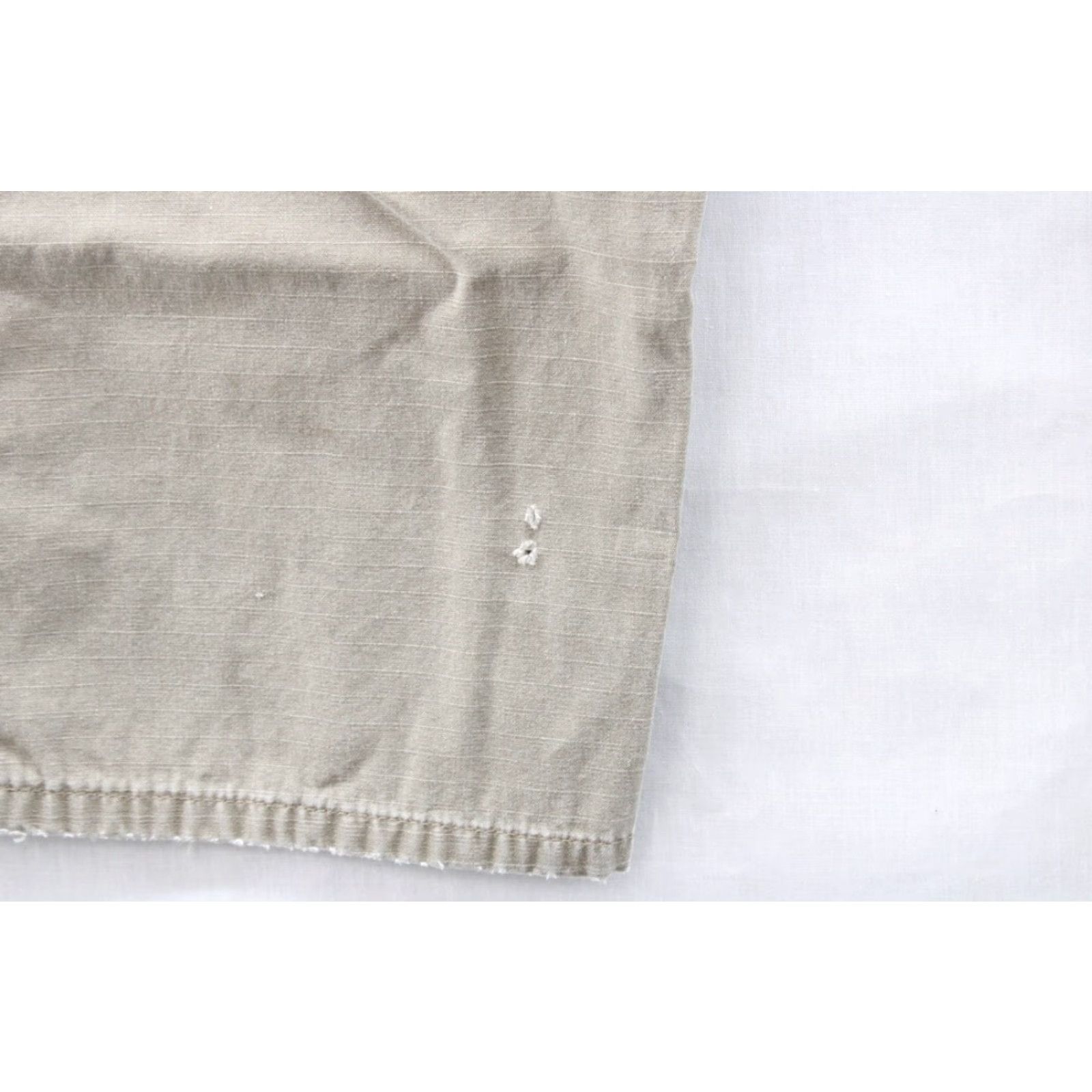 Wrangler Wrangler Riggs WorkWear Men 40 x 29 Khaki Brown Cotton Work Pants Flat Front Zip Pockets Solid Color USA Work Wear 3W020BR Mens Size US 40 / EU 56 - 2 Thumbnail