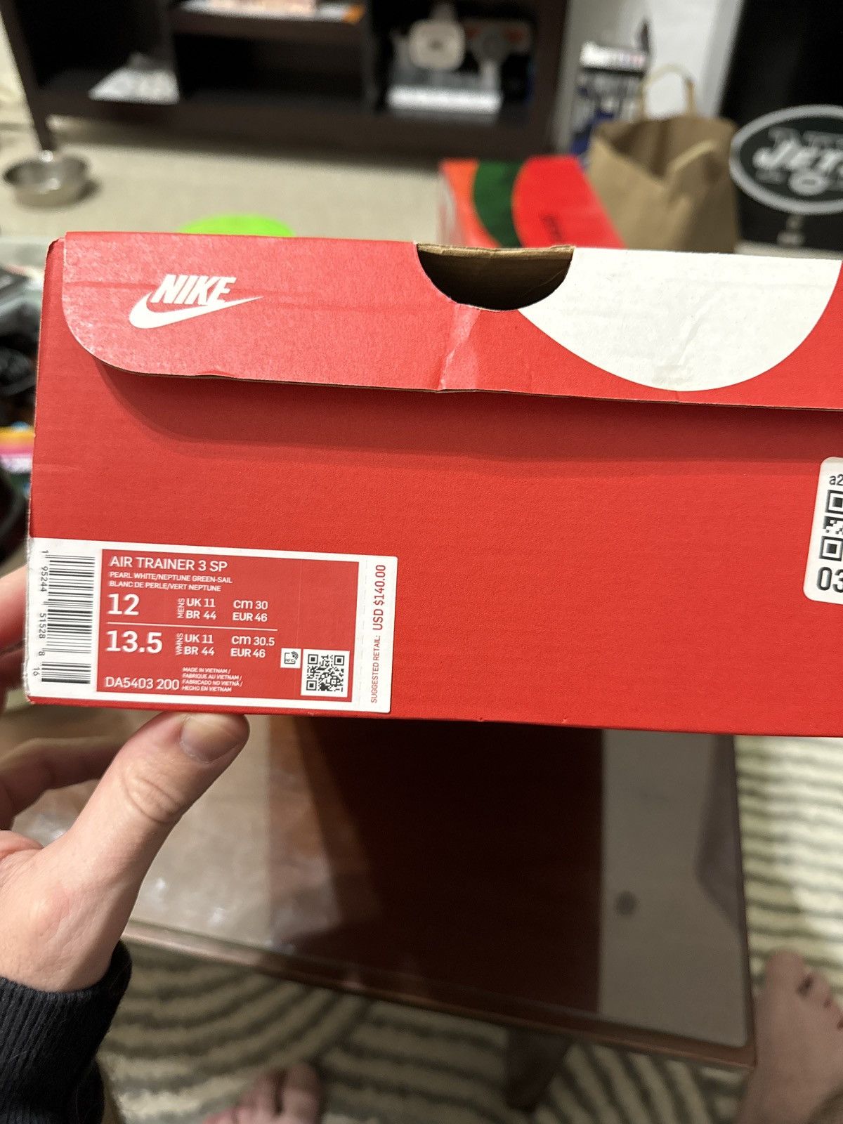 Nike Nike Air Trainer 3 Saquon Barkley Size US 12 / EU 45 - 3 Thumbnail