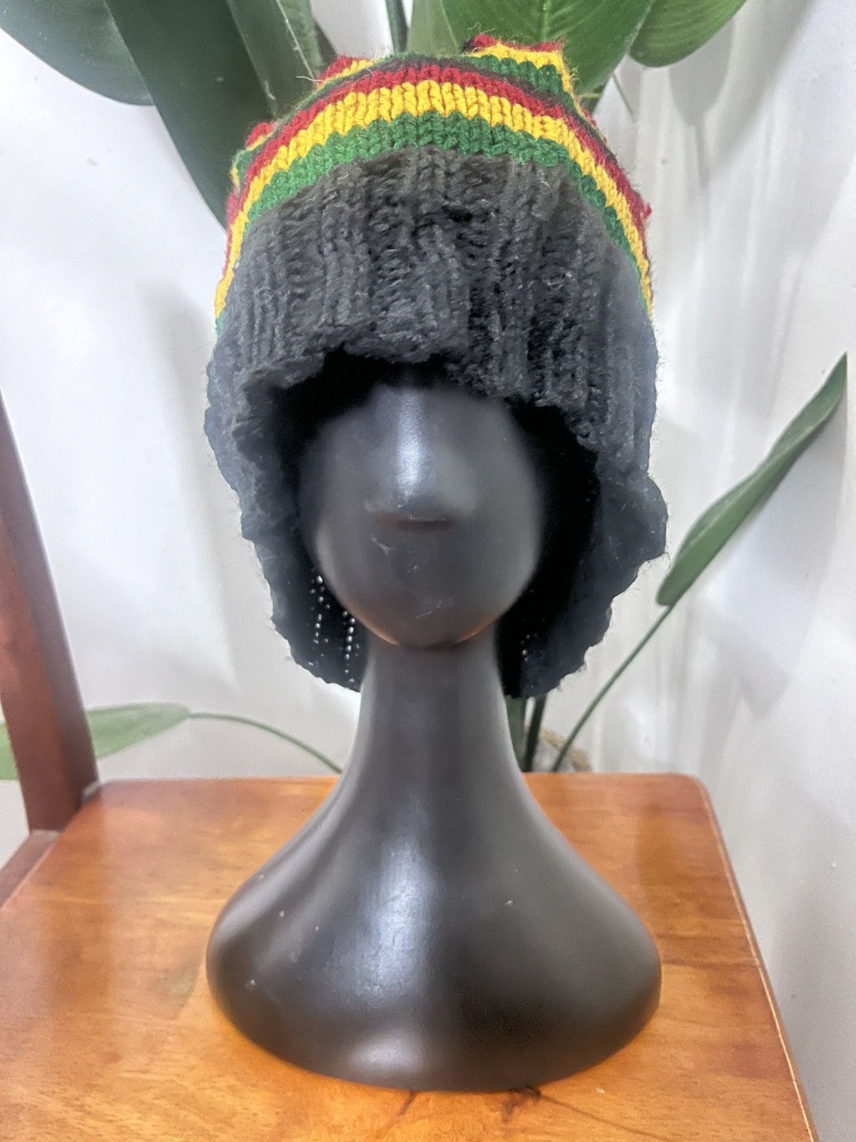 Vintage RASTA BEANIE HAT Size ONE SIZE - 3 Thumbnail