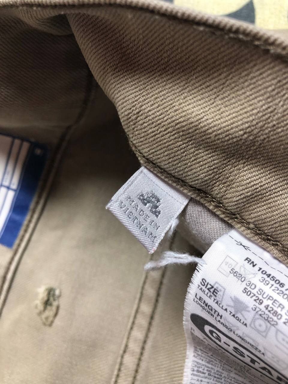 G-Star × Vintage Vintage G-Star Raw Denim Pants Avant Garde Size US 32 / EU 48 - 3 Thumbnail