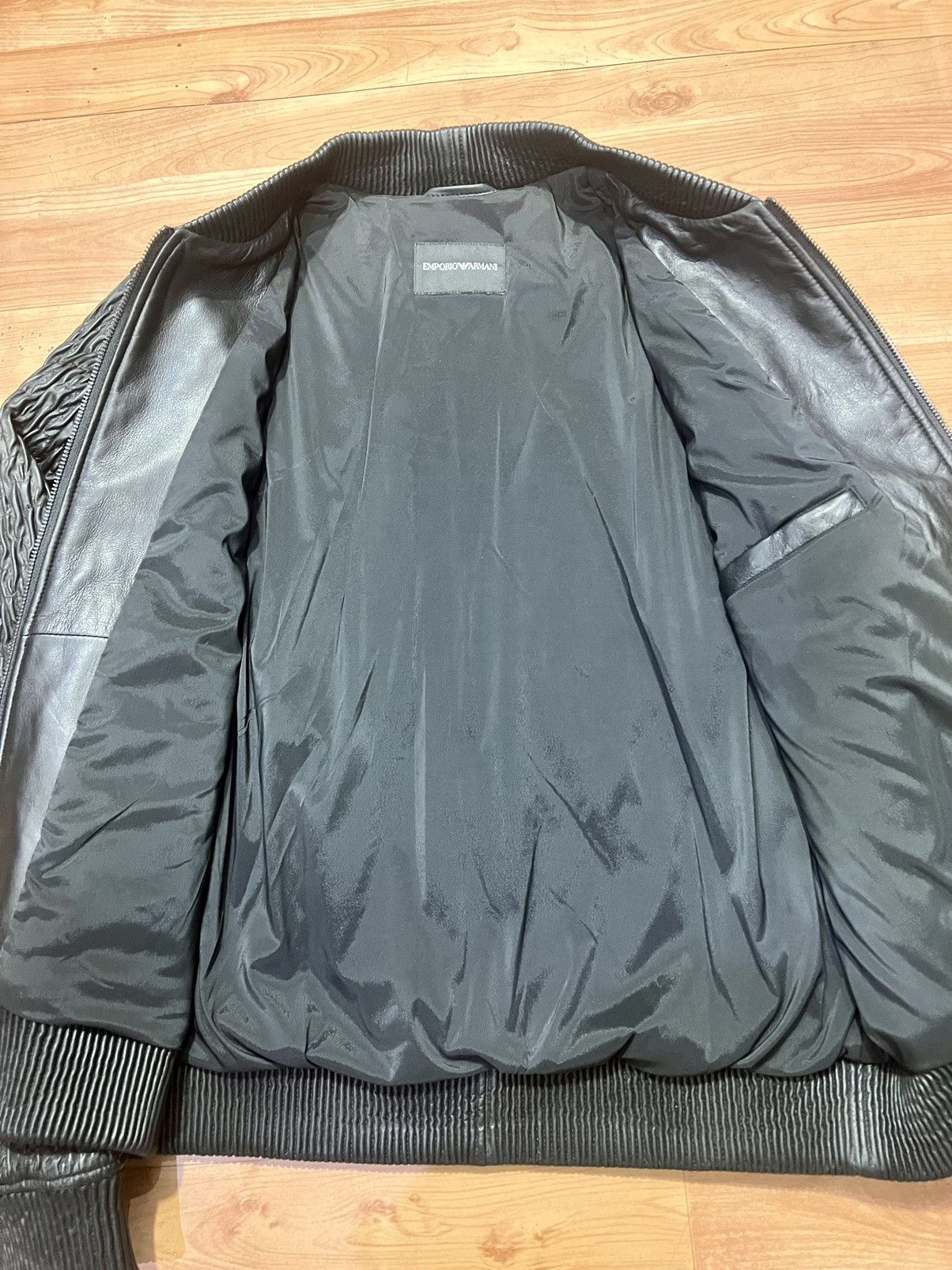 Emporio Armani Emporio Armani leather jacket Size US M / EU 48-50 / 2 - 8 Thumbnail