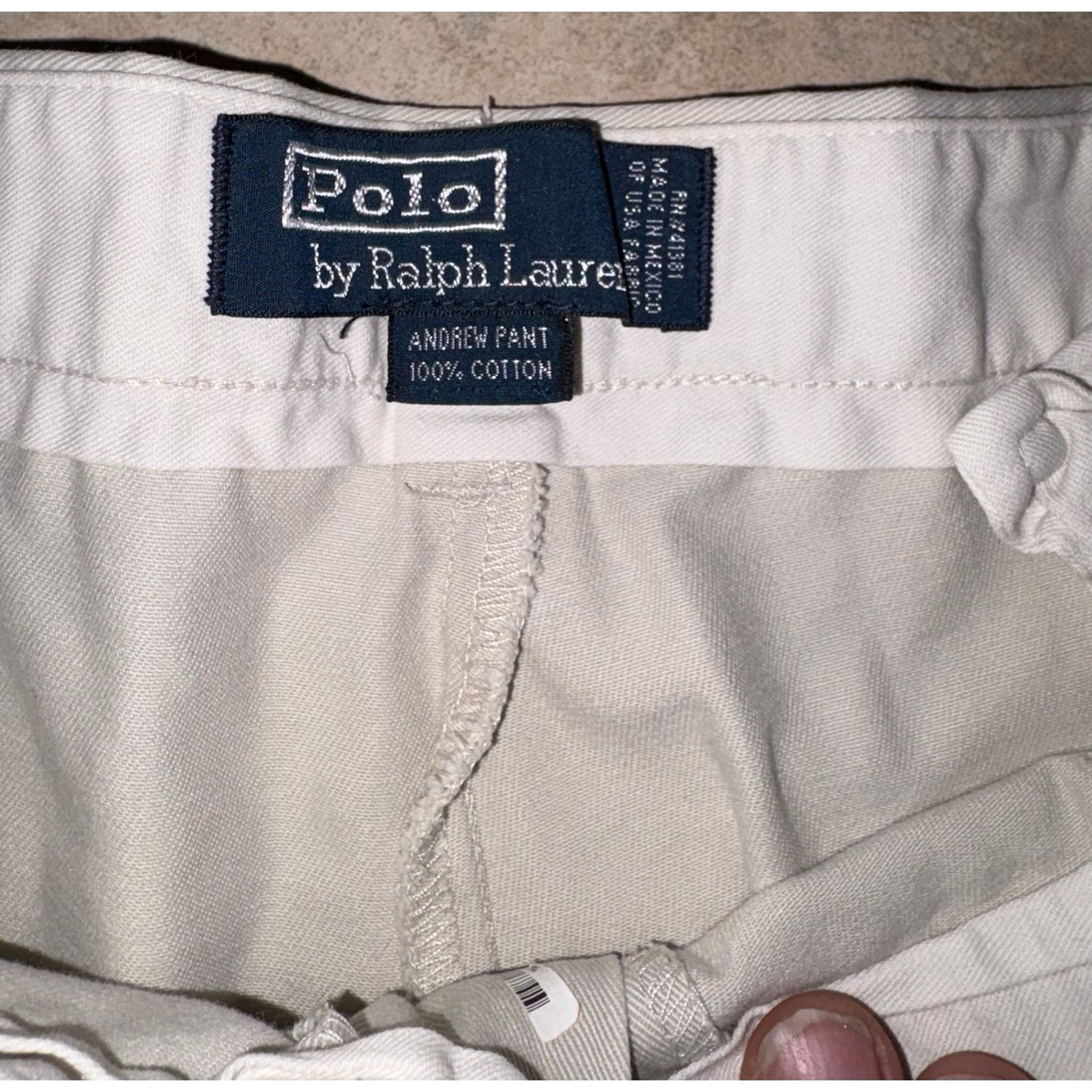 Polo Ralph Lauren Polo Ralph Lauren vintage Andrew pants 40/30 khaki Size US 40 / EU 56 - 2 Thumbnail