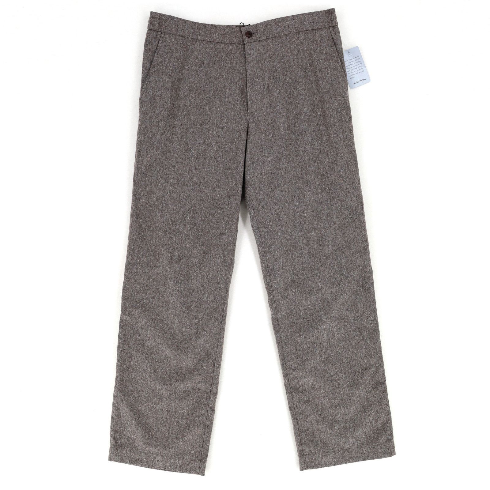 Ted Baker Ted Baker Men's Tan Wool Shuttle Leyden Fit Trousers 36R Size US 36 / EU 52 - 3 Thumbnail