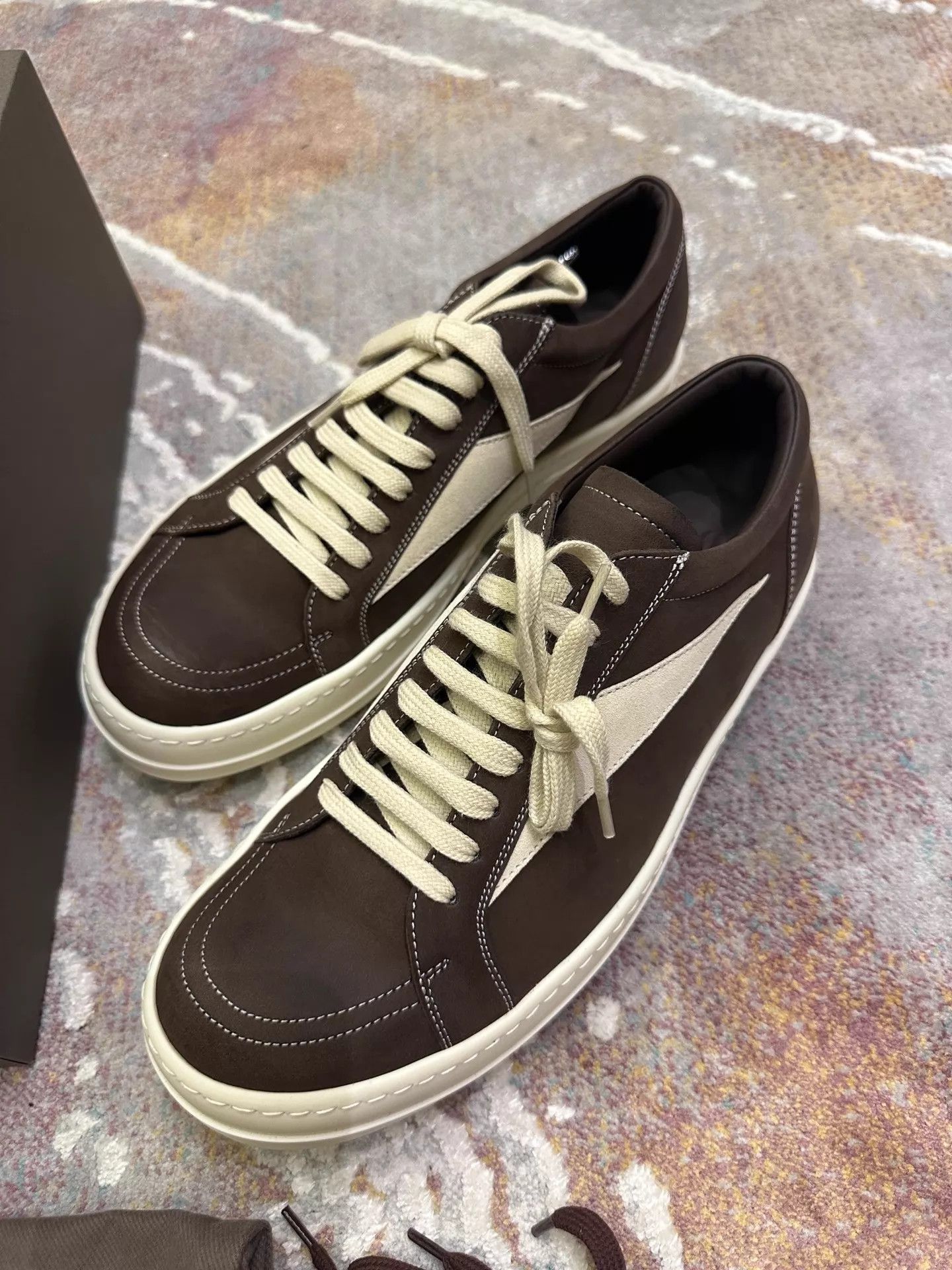Rick Owens Rick Owens Mainline Deep Brown Deerskin 42 Rare Size US 9 / EU 42 - 7 Thumbnail