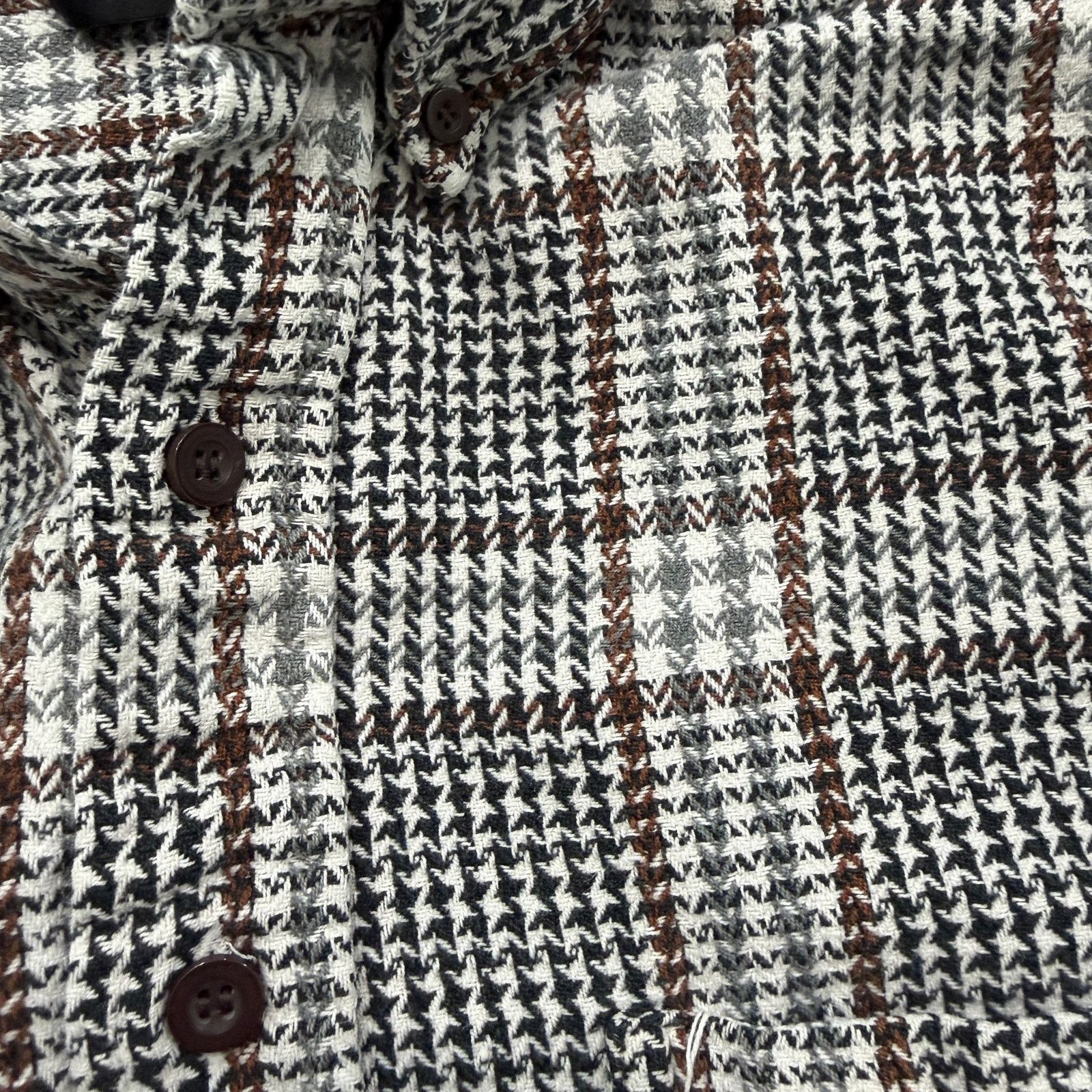 Vintage Vintage Loafers Reed St James Houndstooth Button Shirt Large Size US L / EU 52-54 / 3 - 4 Thumbnail