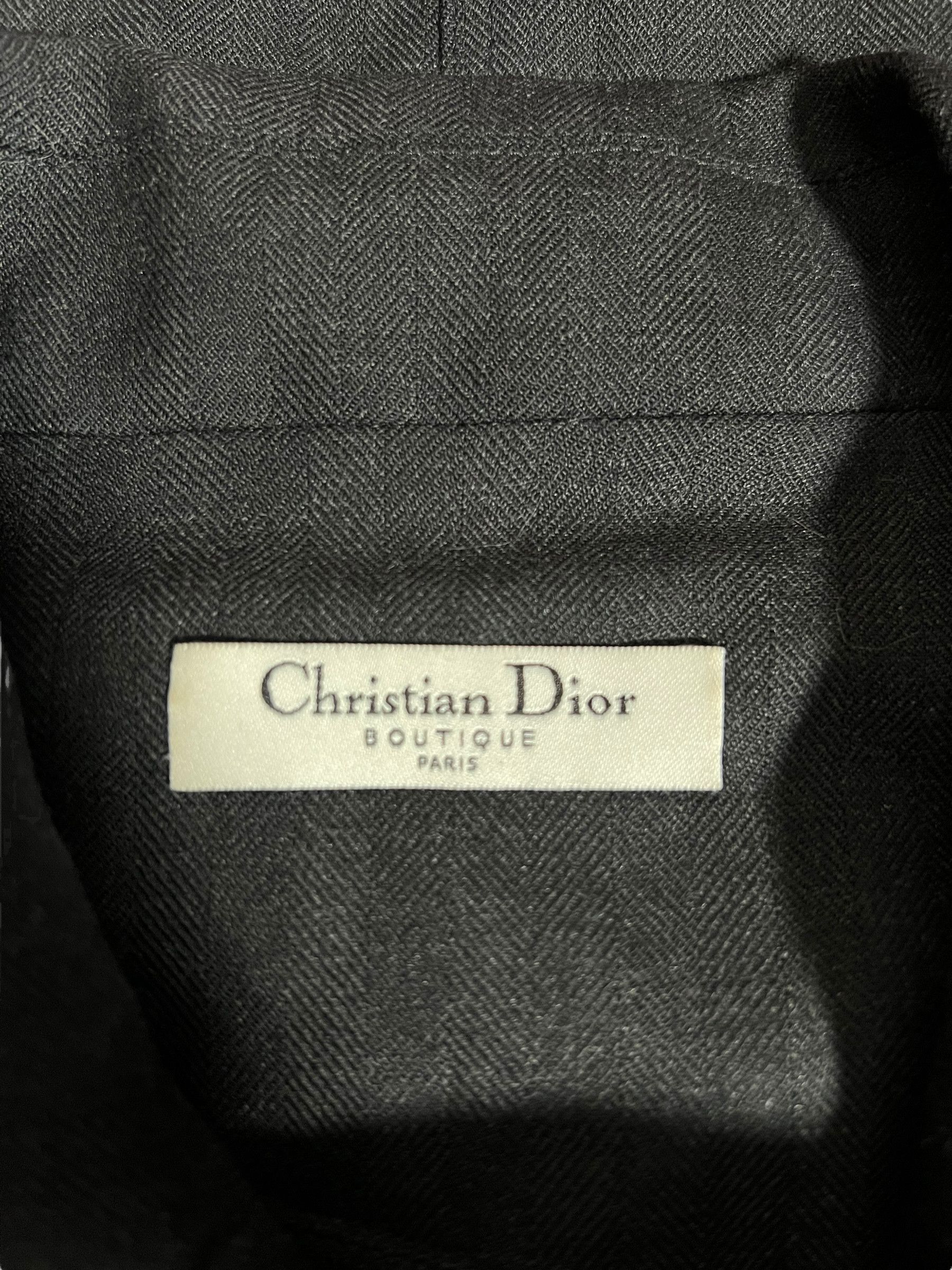 Dior Christian Dior by Galliano F/W 2004 Grey Dress. Size L / US 10 / IT 46 - 10 Thumbnail