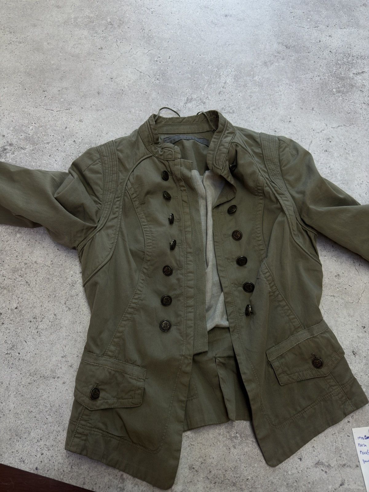 Vintage Vintage 00s Napoleon Button Hussar Military Jacket Blazer Size S / US 4 / IT 40 - 5 Thumbnail