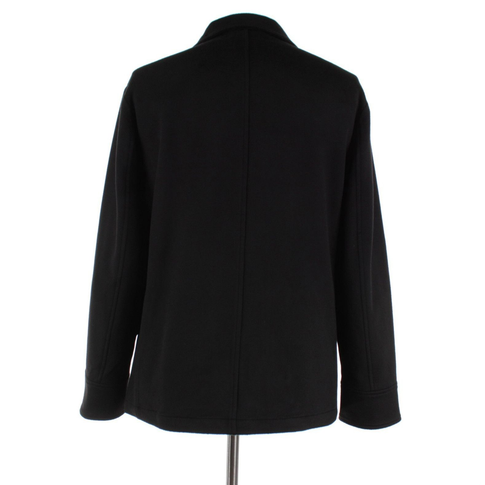 Luciano Barbera Luciano Barbera Overshirt Size M US In Black Cashmere Size US M / EU 48-50 / 2 - 4 Thumbnail