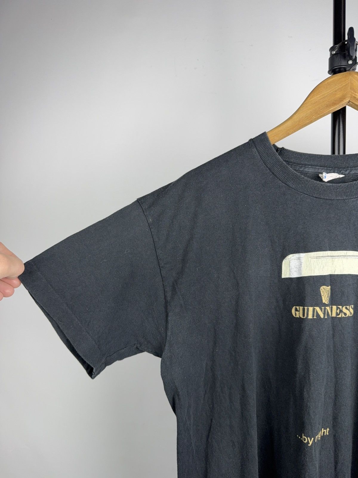 Vintage Retro Vintage Guinness Beer Graphic 90s Pub Promo T shirt Size US L / EU 52-54 / 3 - 2 Thumbnail