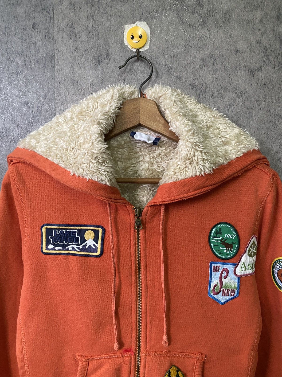Polo Ralph Lauren Polo Jeans Ralph Lauren Sherpa Lining Hoodie Zipper Jacket Size US S / EU 44-46 / 1 - 5 Thumbnail