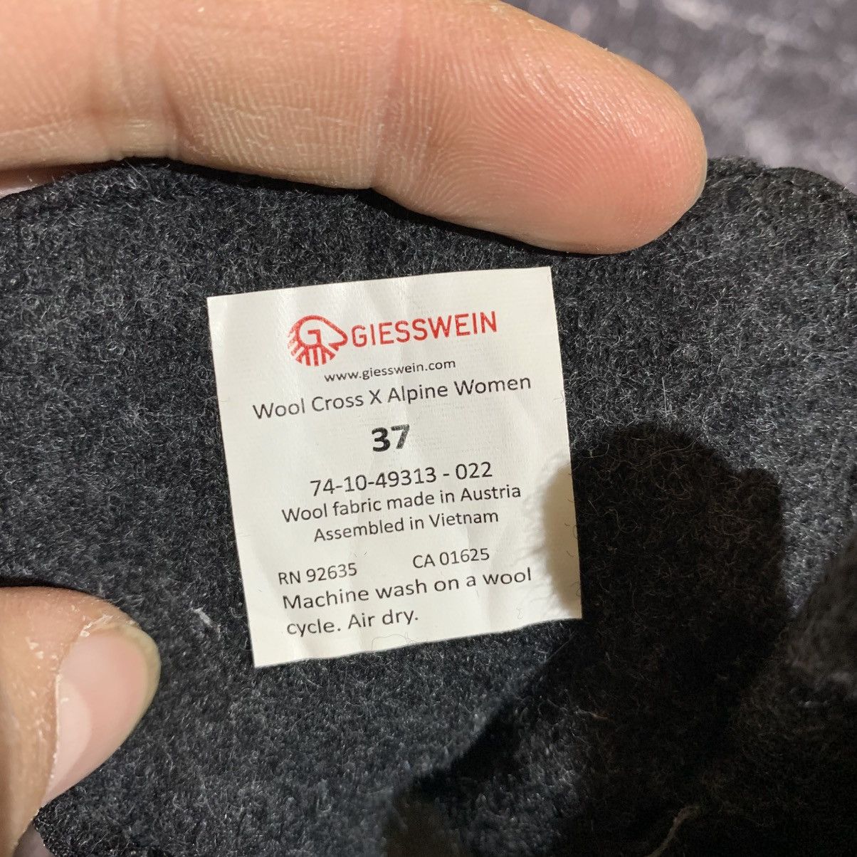 GIESSWEIN Giesswein Warm Wool Cross Alphine Boots Size 37 EU Size US 7 / IT 37 - 7 Thumbnail