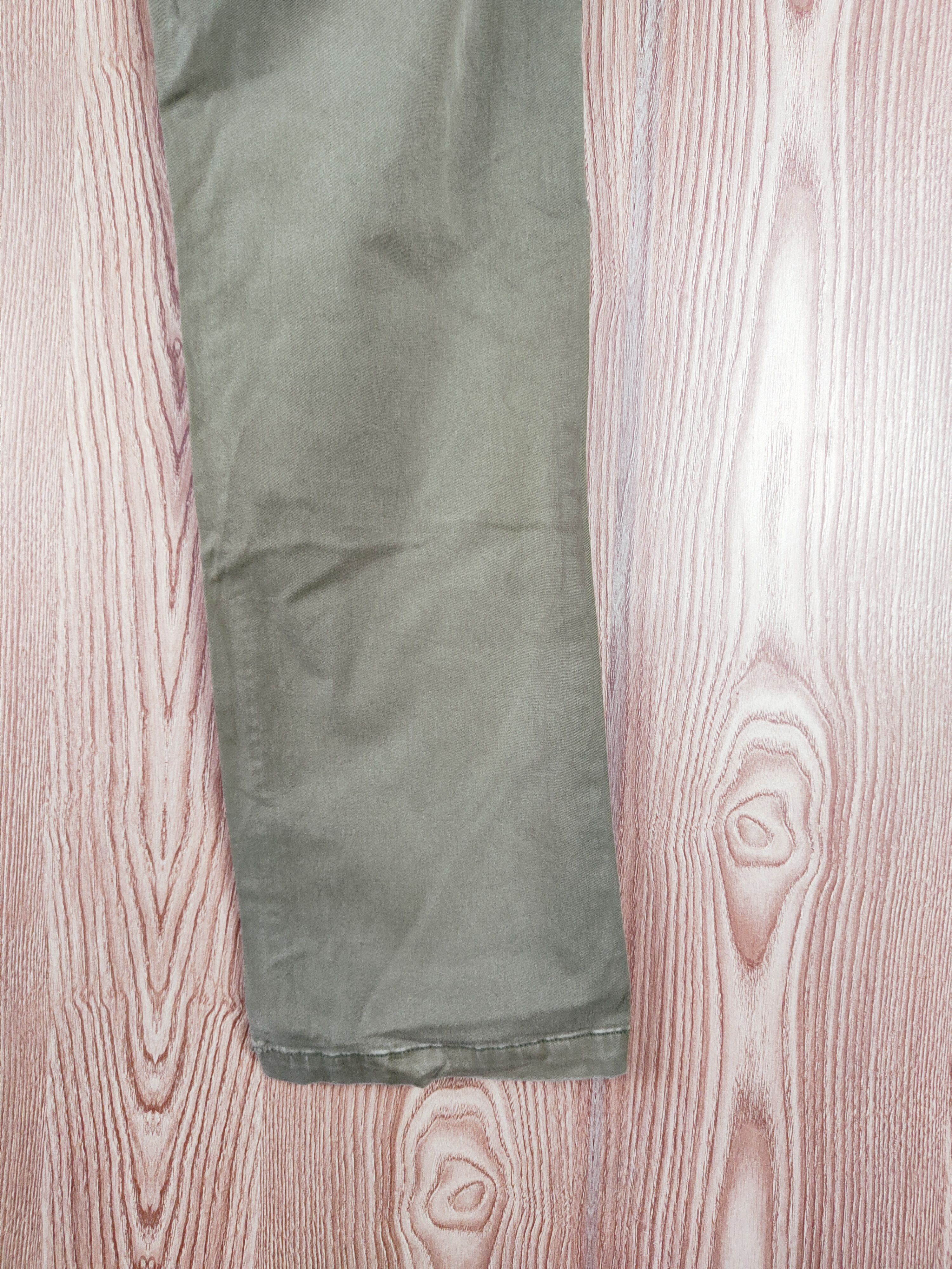 Gramicci Gramicci Green Faded Ripped Multipocket Casual Pants #W236 Size US 29 - 12 Thumbnail