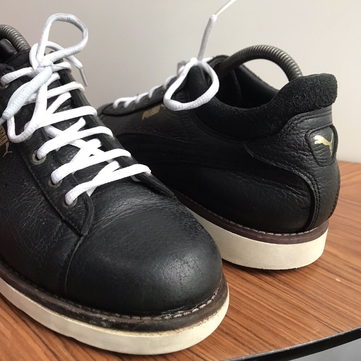 Puma × Vintage Vintage Iconic Puma Boots Stepper Wkb Jpn Takumi black Full Size US 8 / EU 41 - 16 Thumbnail