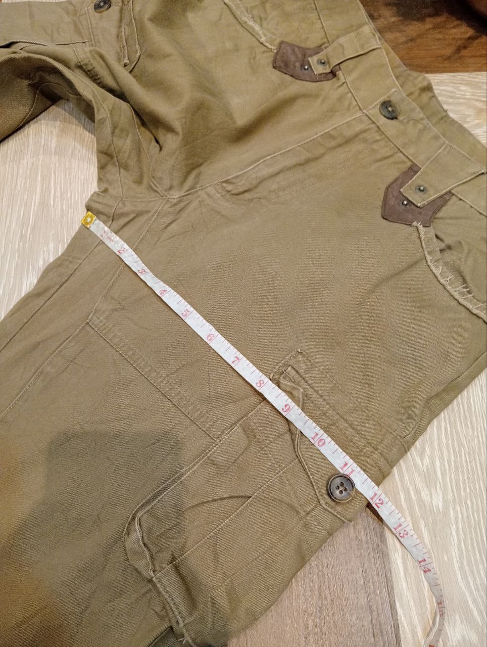 PPFM JAPANESE PPFM ANARCHY DENIM EUSTERN ROCK CARGO PANTS Size US 32 / EU 48 - 18 Thumbnail