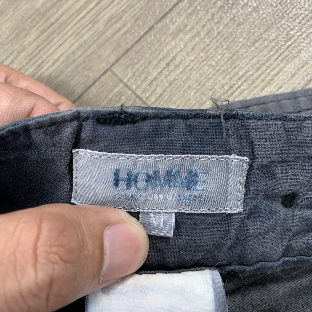 Comme des Garcons × Comme des Garcons Homme × Junya Watanabe Comme des Garcons Homme Washed Black Chino Pants Size US 27 - 11 Thumbnail