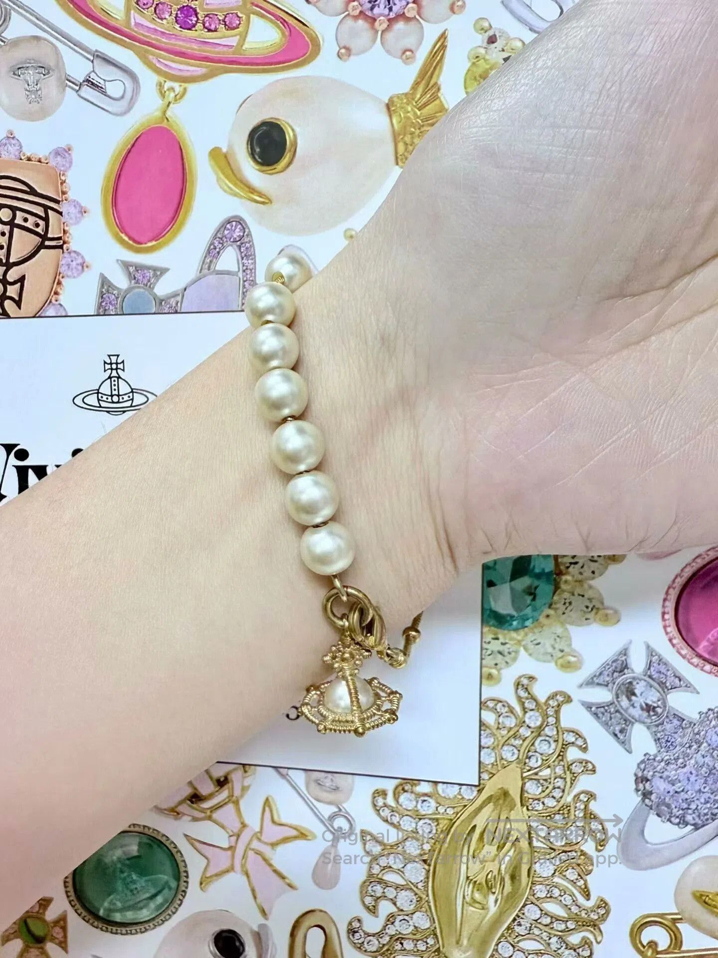 Vivienne Westwood vintage vivienne westwood pearl bracelet. Size ONE SIZE - 5 Thumbnail