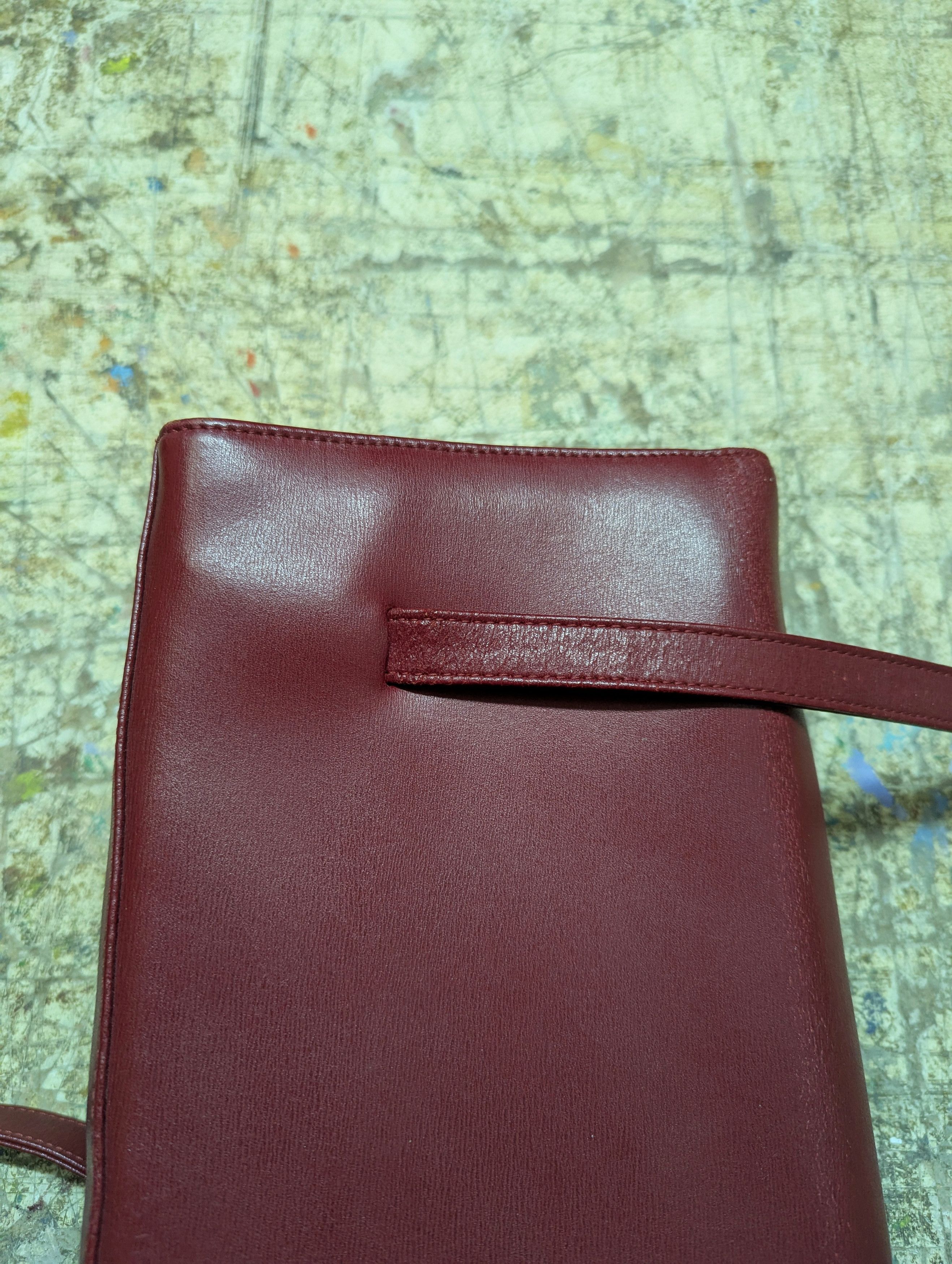 Mandarina Duck Rare! 00s Mandarina Duck Iconic Shoulder Leather Bag Size ONE SIZE - 13 Thumbnail
