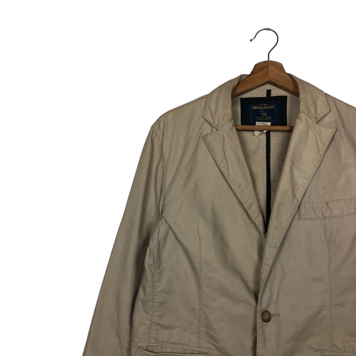 Japanese Brand 📌Cropped Chore Worker Jacket Woolrich Size US L / EU 52-54 / 3 - 7 Thumbnail