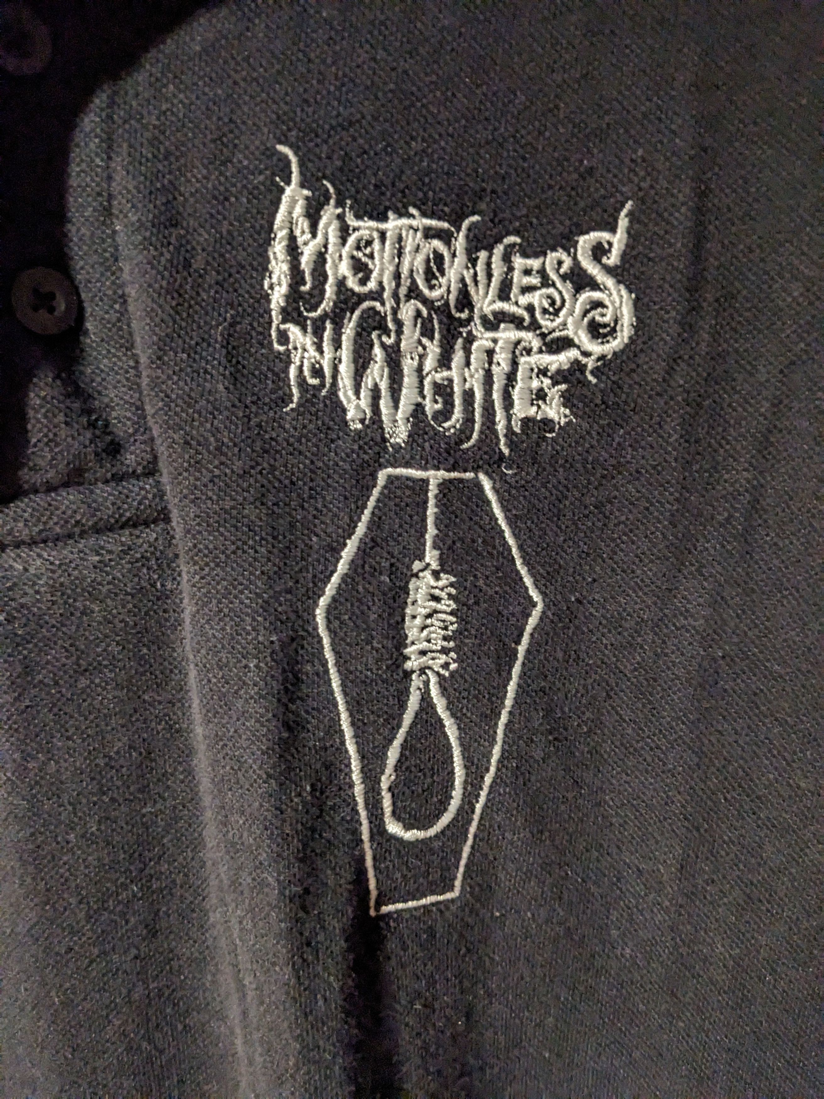 Other Motionless in White Band Staff Employee Tour Polo Shirt Size US S / EU 44-46 / 1 - 2 Thumbnail