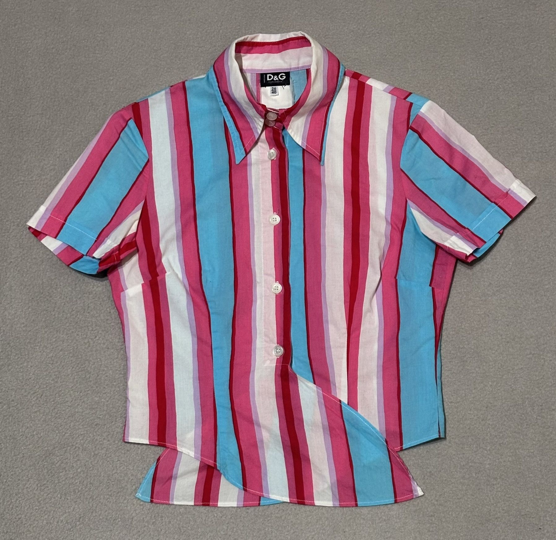 Dolce & Gabbana Dolce Gabbana shirt stripes Multicolor size 40 Size S / US 4 / IT 40 - 3 Thumbnail