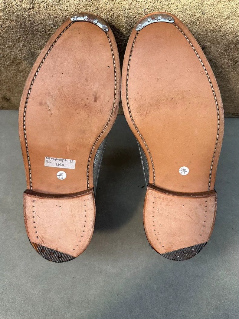 Thom Browne Thom Browne Silver cloth block carved leather shoes Size US 9 / EU 42 - 9 Thumbnail
