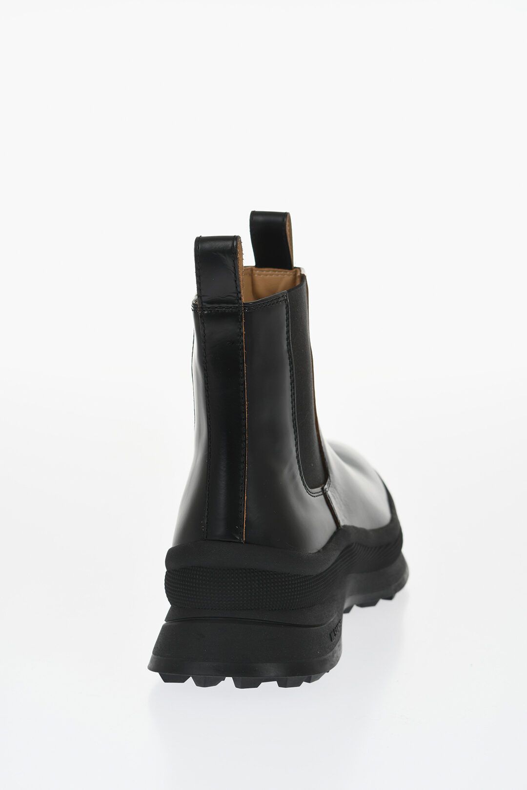 Jil Sander og1mm0625 Leather Chelsea Booties in Black Size US 9 / EU 42 - 3 Thumbnail