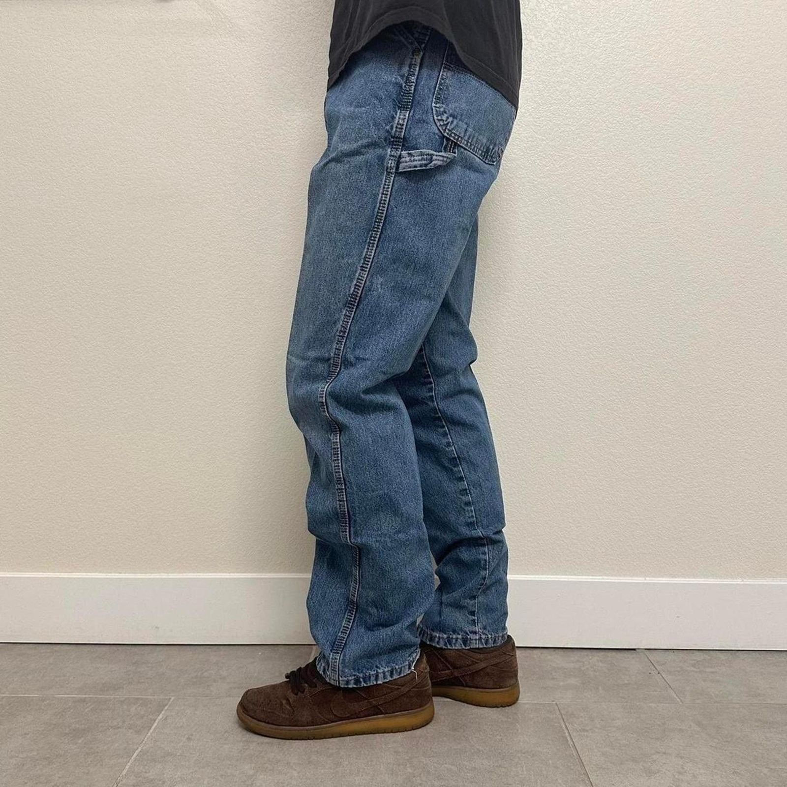Wrangler Vintage blue painter carpenter jeans Size US 32 / EU 48 - 2 Thumbnail