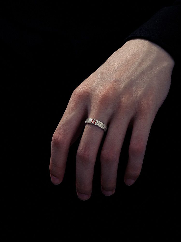 Jewelry Hip-hop Jewelry Rings Open Size Chrome Ring (Size 7-13) Size ONE SIZE - 2 Thumbnail