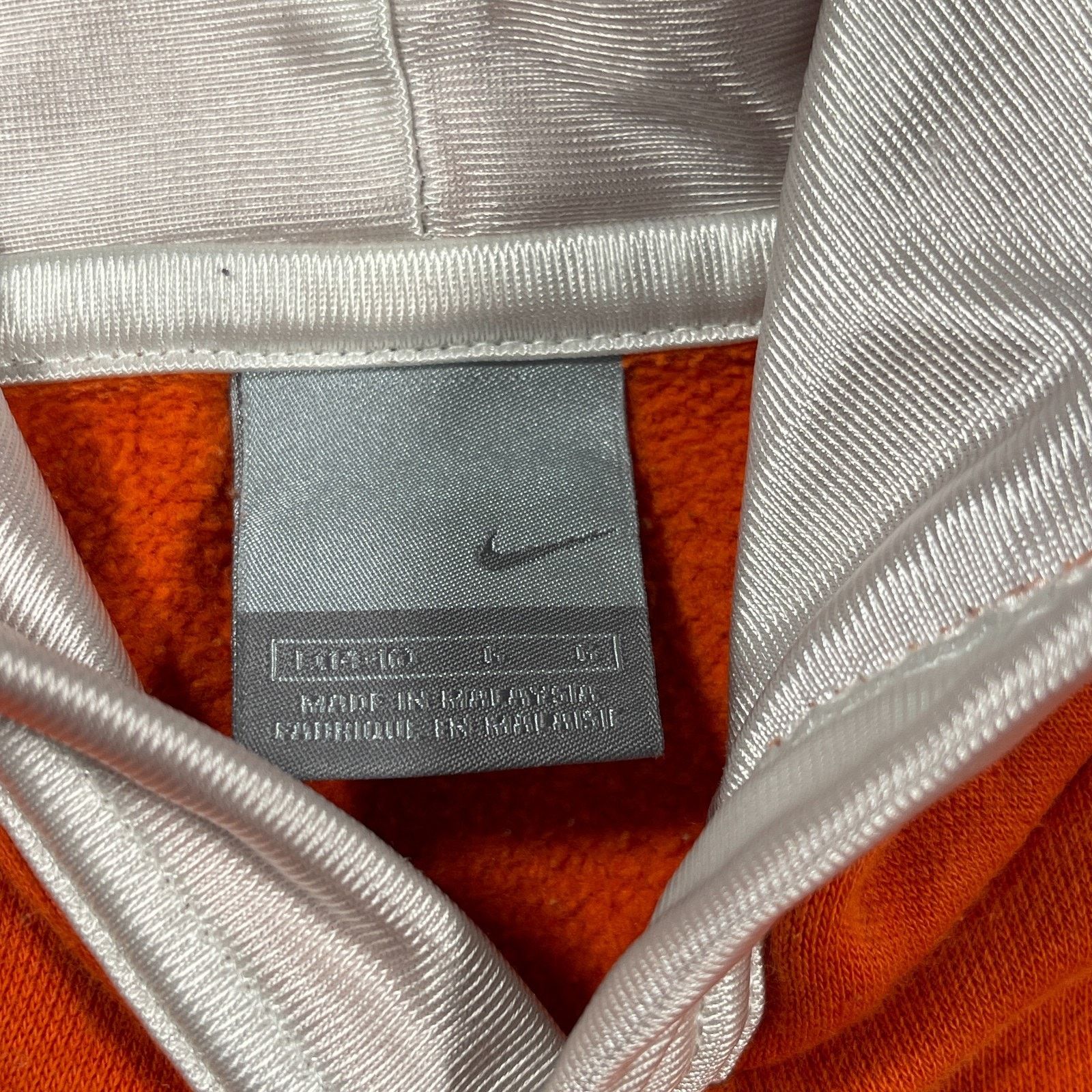 Nike × Vintage vintage Nike Air basketball hoodie Orange gray Youth Large L Size US L / EU 52-54 / 3 - 6 Thumbnail