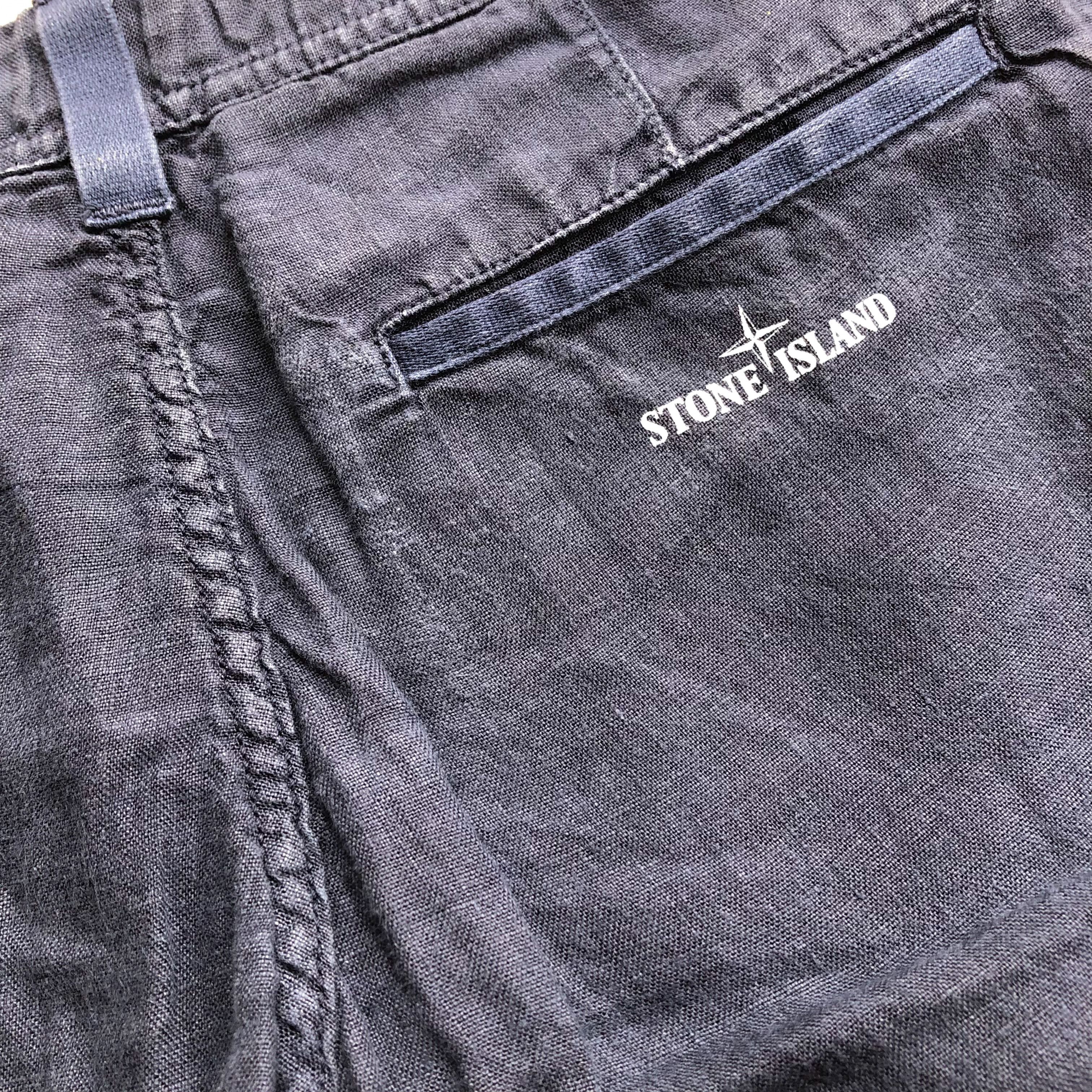 Stone Island Stone Island Junior Shorts Vintage Size US 33 - 16 Thumbnail