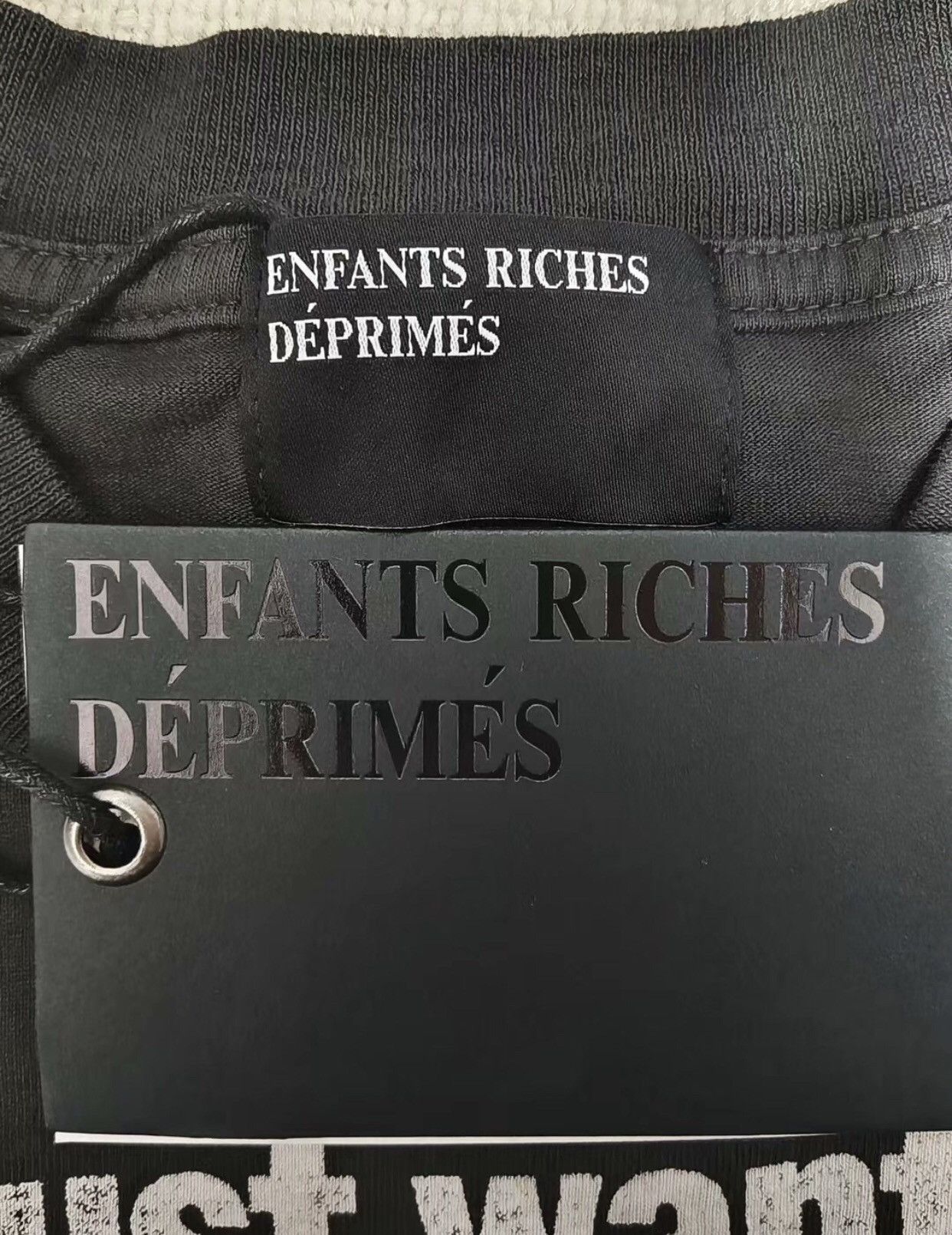 Enfants Riches Deprimes Enfants Riches Deporimes24fw "just wanted long sleeved shirt Size US S / EU 44-46 / 1 - 7 Thumbnail