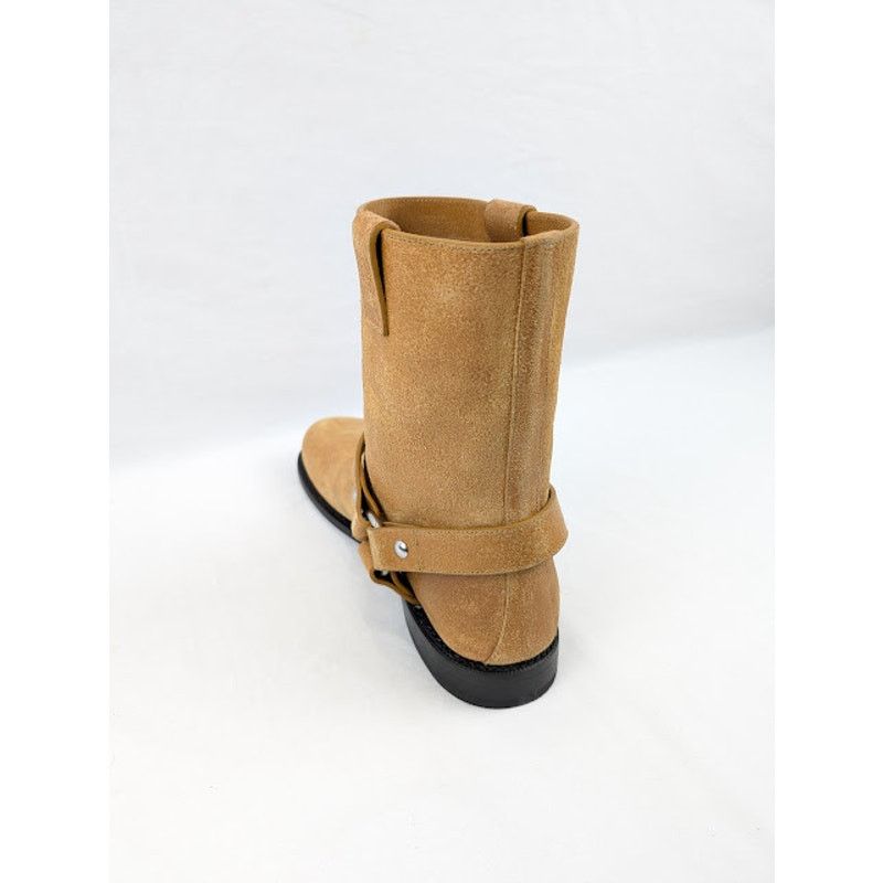 Loewe o1rshd1 Campo Biker Boots in Brown Size US 8 / EU 41 - 10 Thumbnail