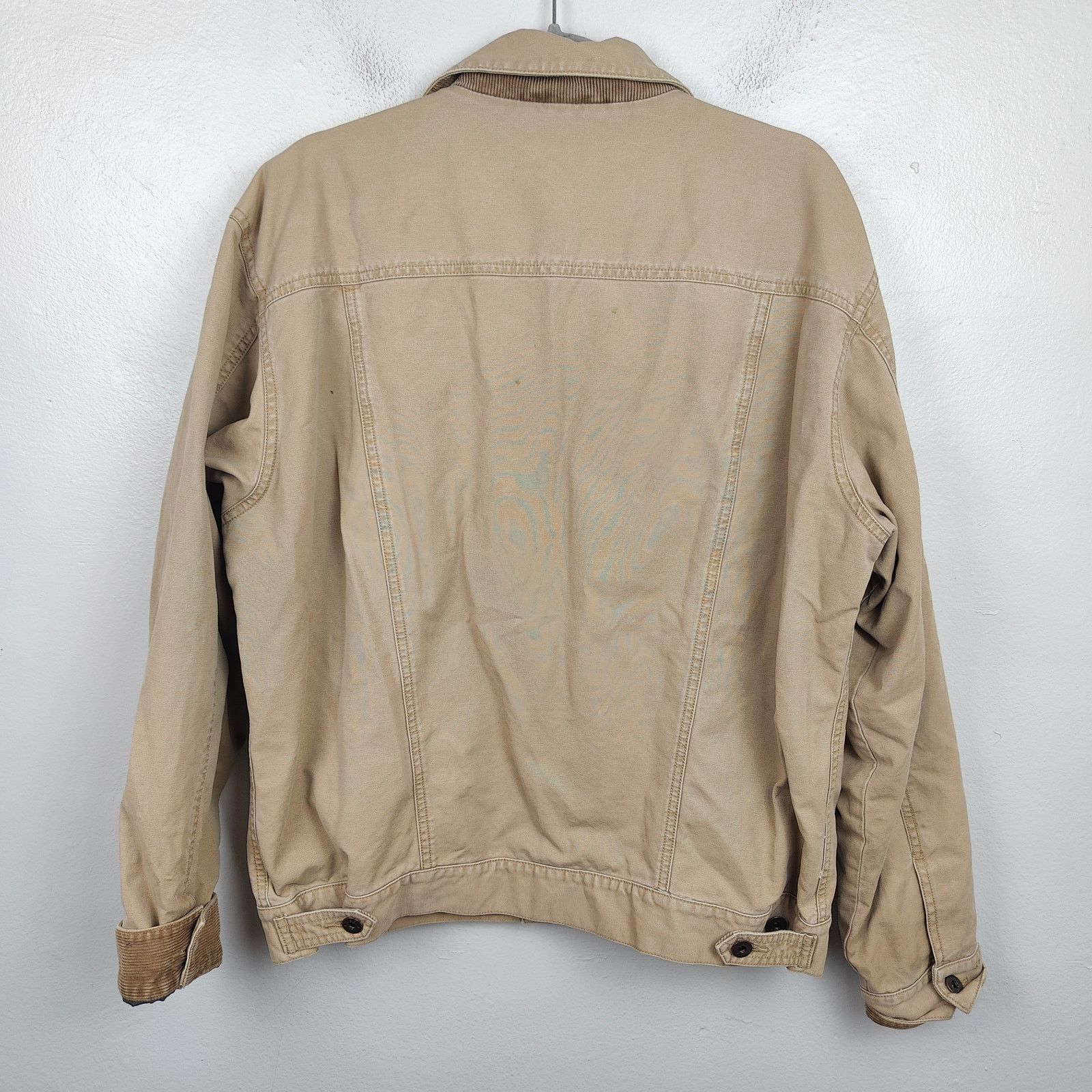 L.L. Bean Vintage L.L. Bean Chore Jacket Mens Medium Brown Field Size US M / EU 48-50 / 2 - 7 Thumbnail