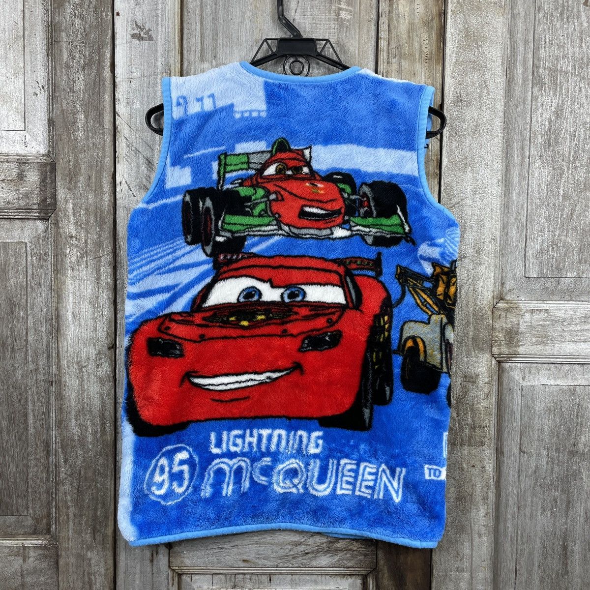Cartoon Network × Japanese Brand × Vintage Vintage Lightning Fleece Zipper Vest Size US M / EU 48-50 / 2 - 1 Thumbnail