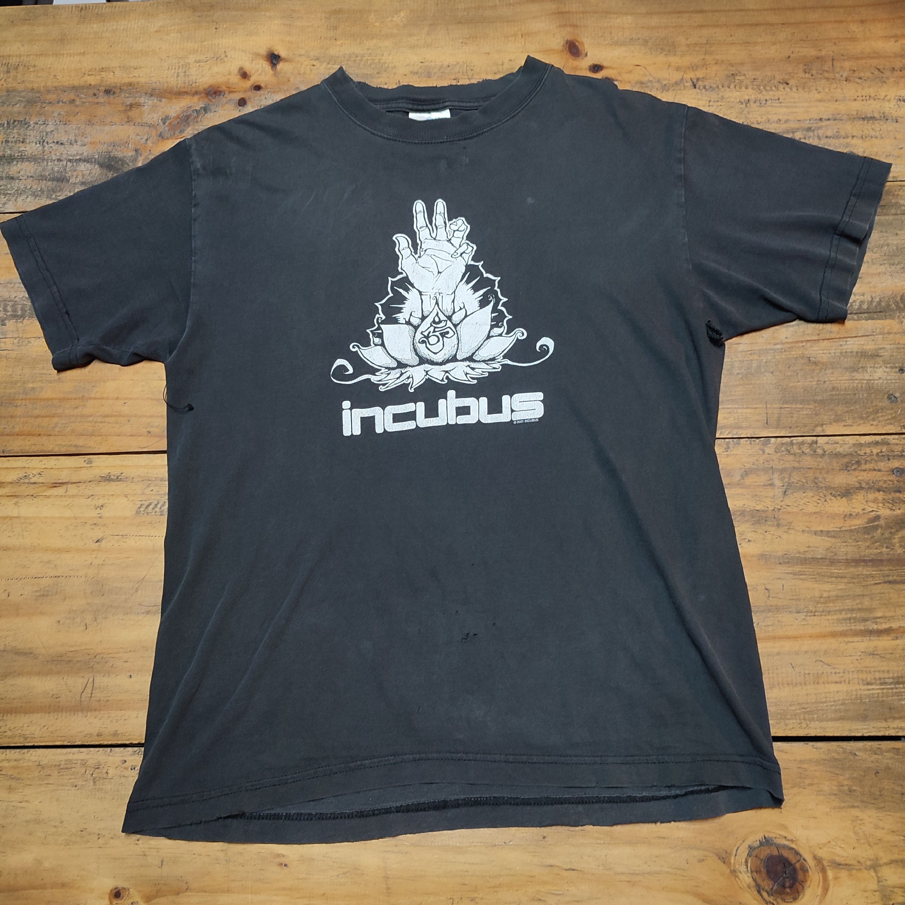 Band Tees × Vintage Vintage 2001 Incubus T-shirt Size US M / EU 48-50 / 2 - 2 Thumbnail