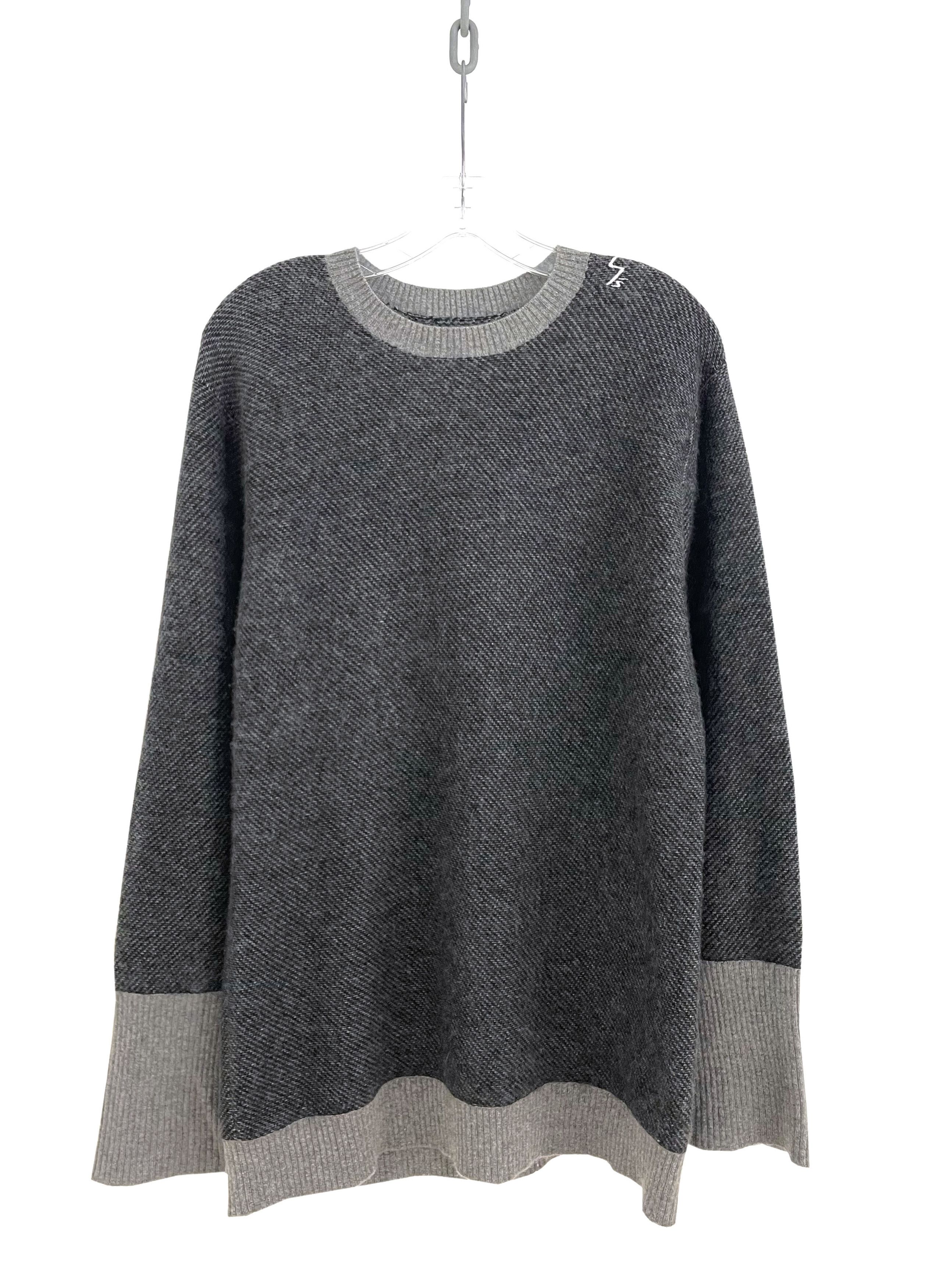 Yohji Yamamoto 2 Tone Cashmere Sweater Size US L / EU 52-54 / 3 - 1 Thumbnail