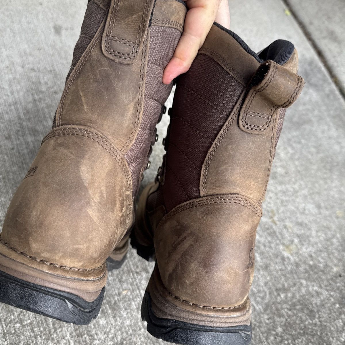 Danner Danner-Pronghorn 8" Men Size 13 Leather Boot Vibram 41340 Size US 13 / EU 46 - 3 Thumbnail