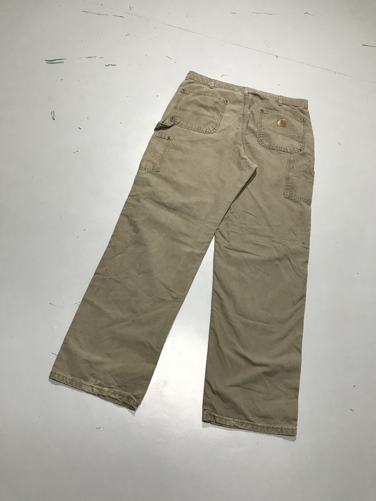 Carhartt Vintage carhartt B195 LBR double knee denim Size US 36 / EU 52 - 7 Thumbnail