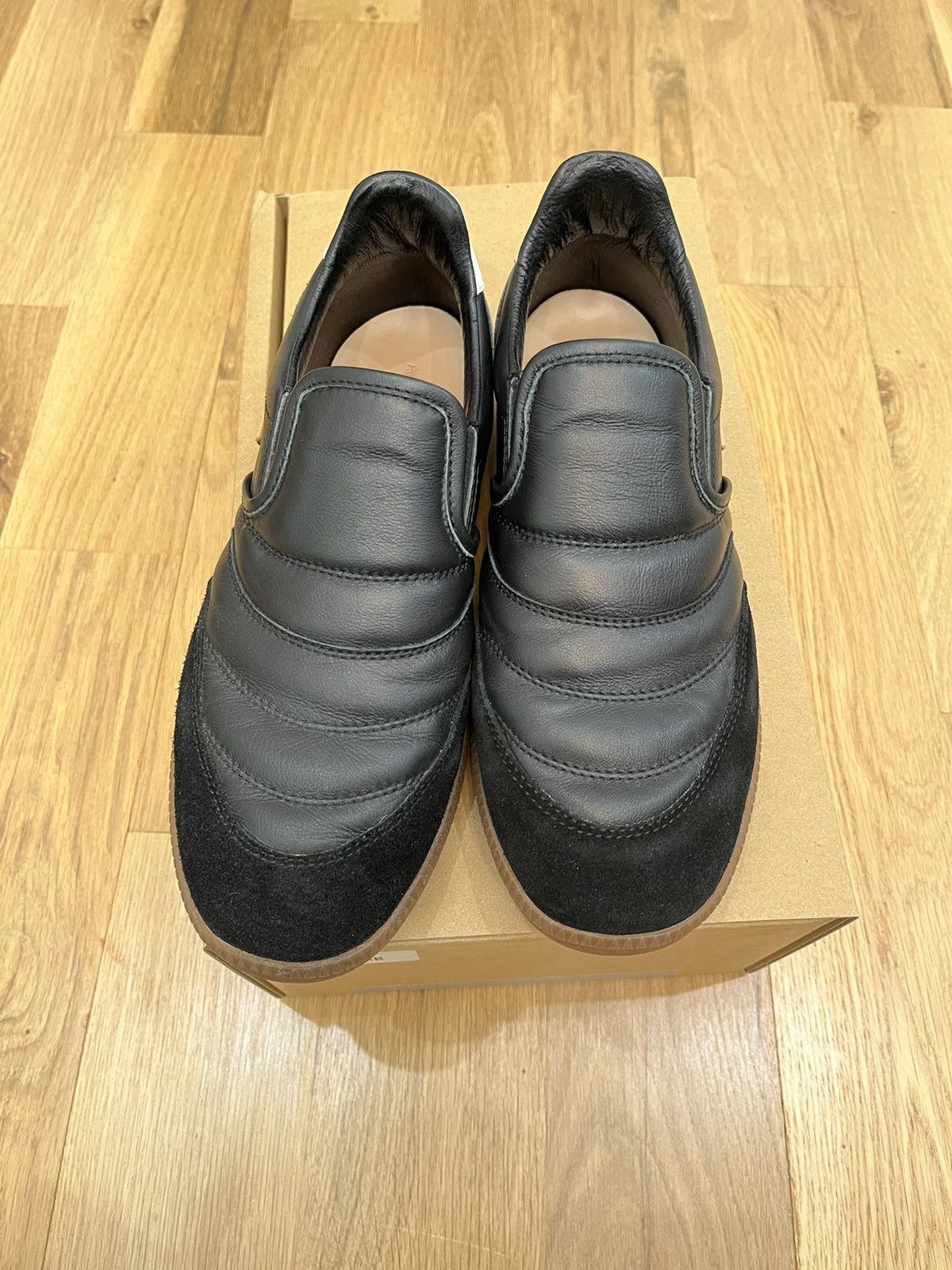Hender Scheme Hender Scheme Derrida Black Slip On Sneakers Size US 8 / EU 41 - 4 Thumbnail