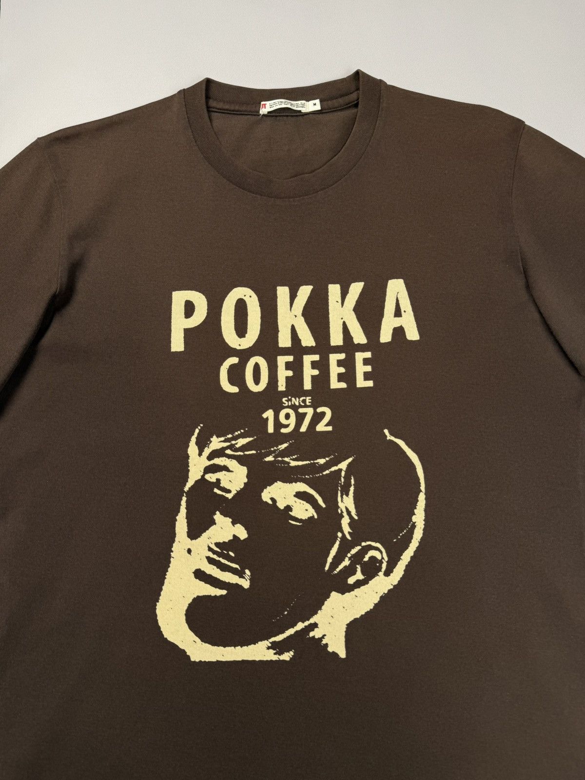 Uniqlo Poka Coffee x Uniqlo Brown T-Shirt Tee Size US M / EU 48-50 / 2 - 2 Thumbnail